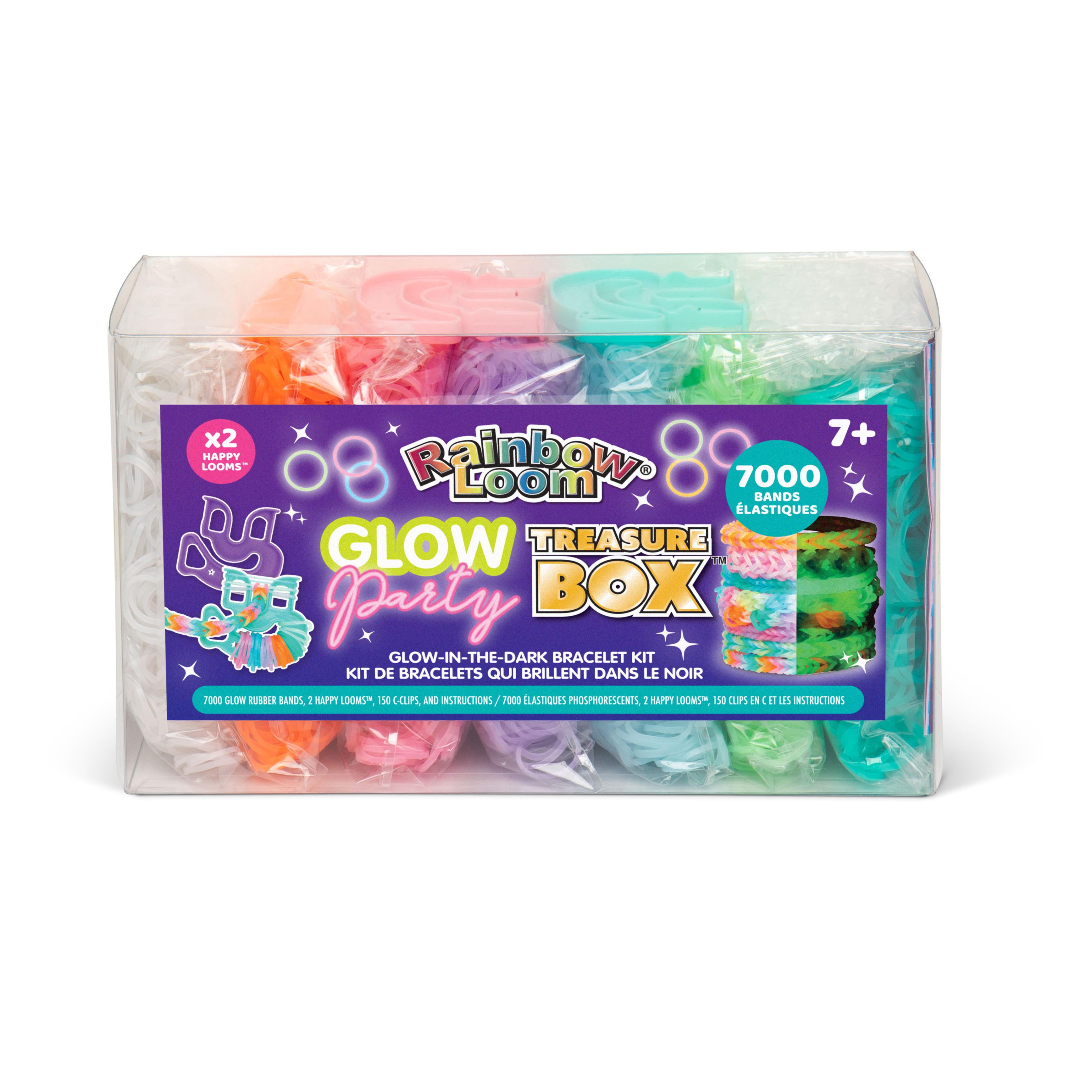 Loom Treasure Box - Glow İn The Dark Set 7000 Pcs