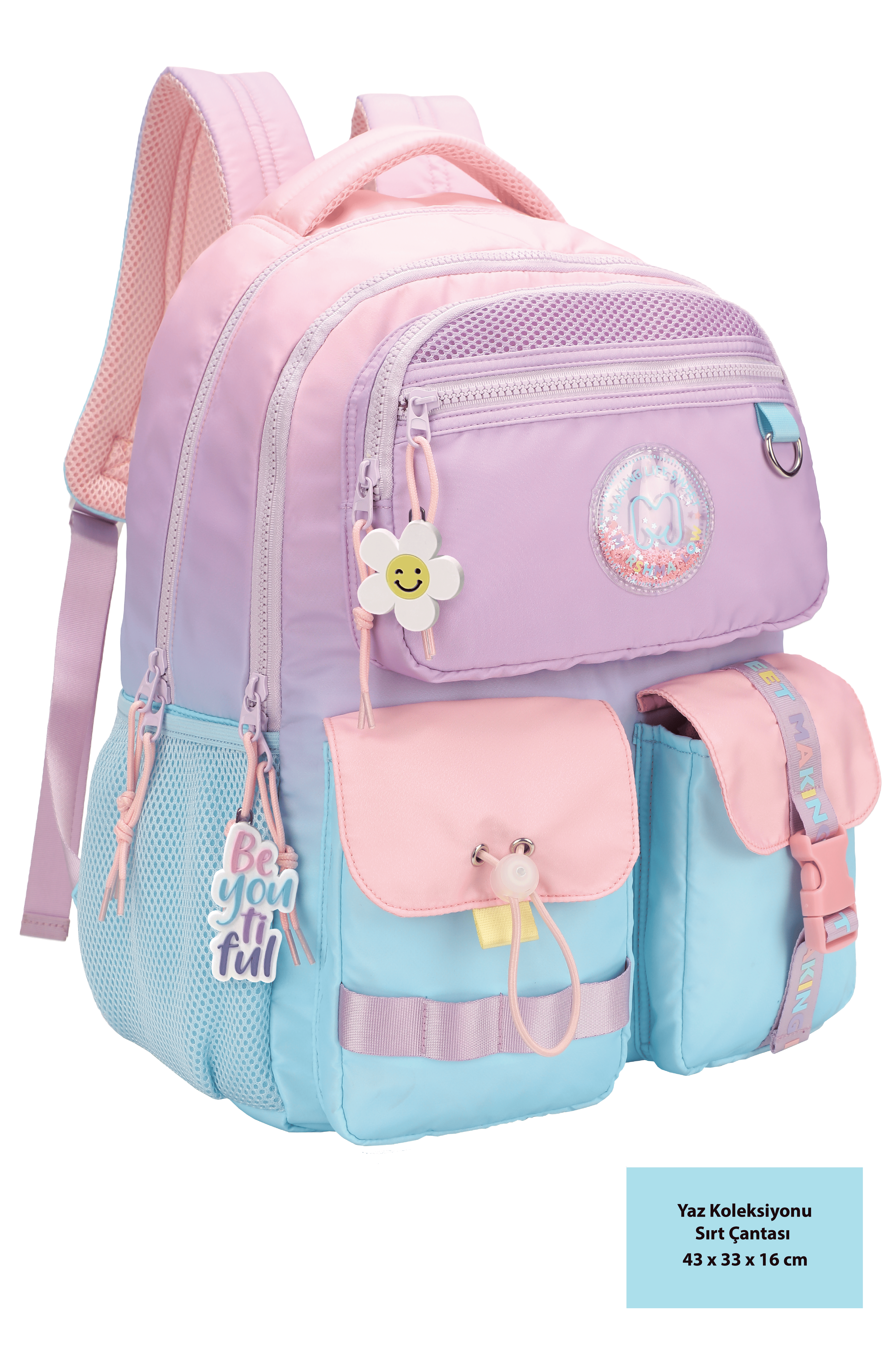 Marshmallow Backpack Summertıme Sırt Çantası