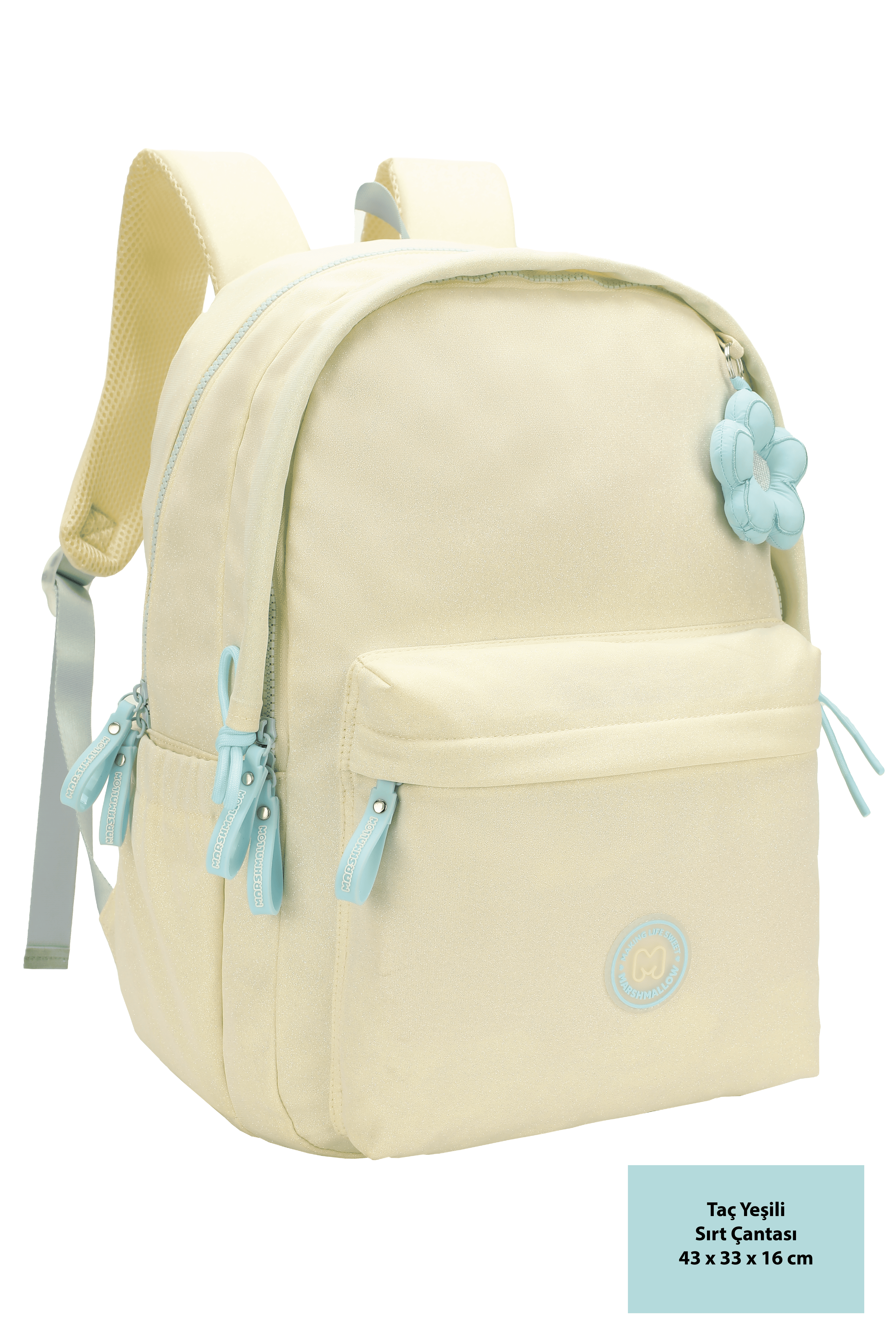Marshmallow Backpack Tiara Lime Sırt Çantası