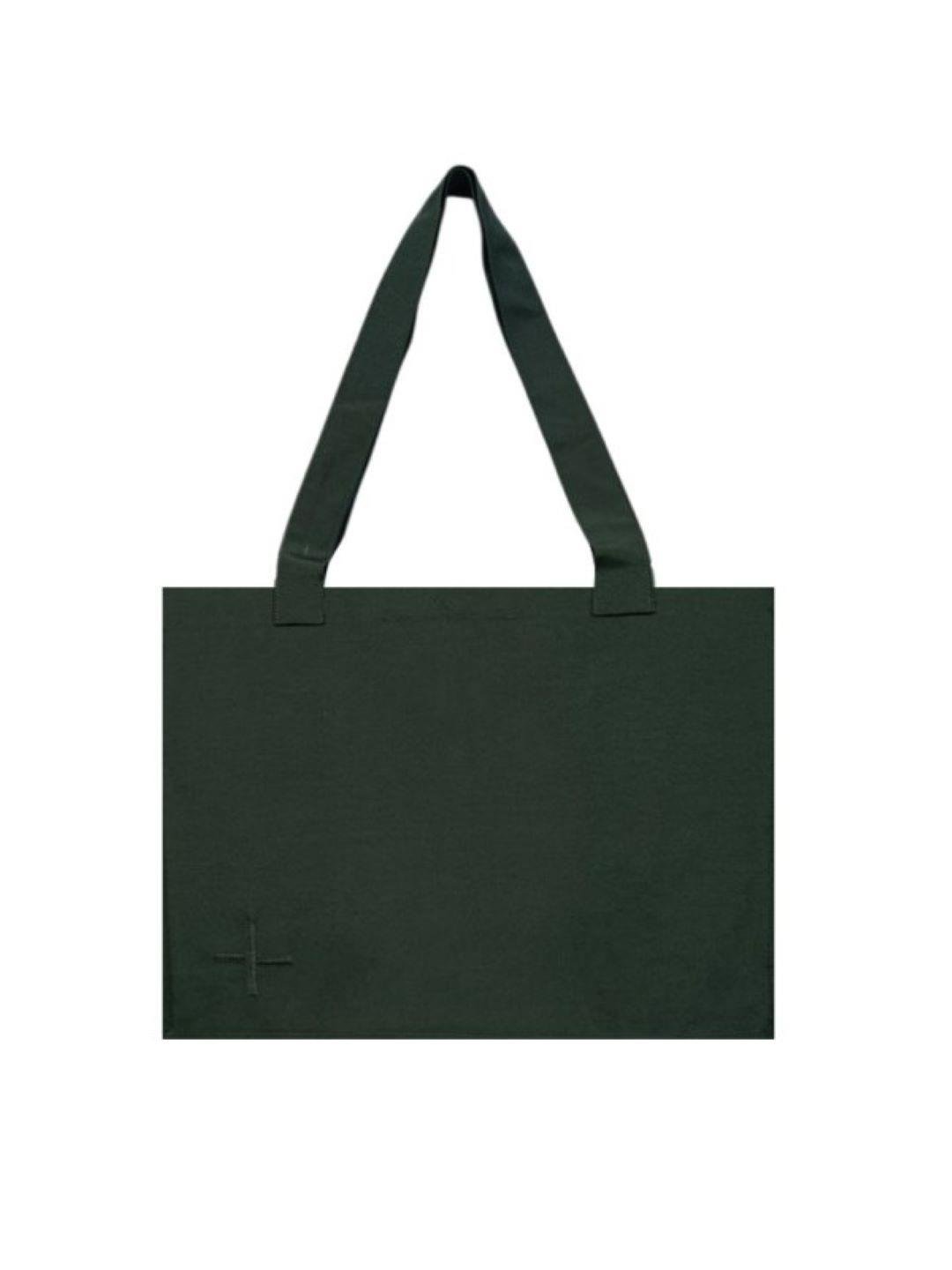 Maxı Cotton Bag Dark Green Cy4045