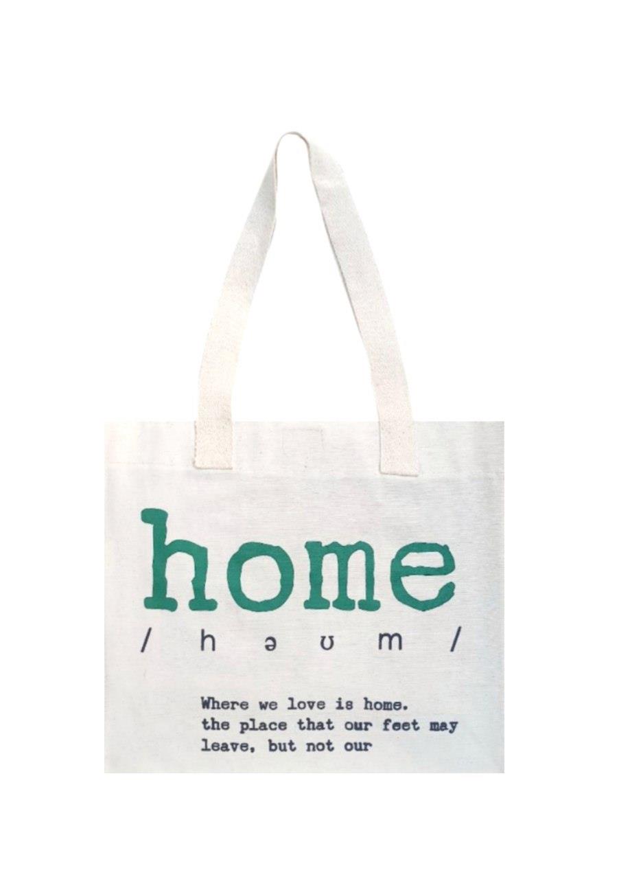 Maxi Cotton Tote Bag Home Wk03