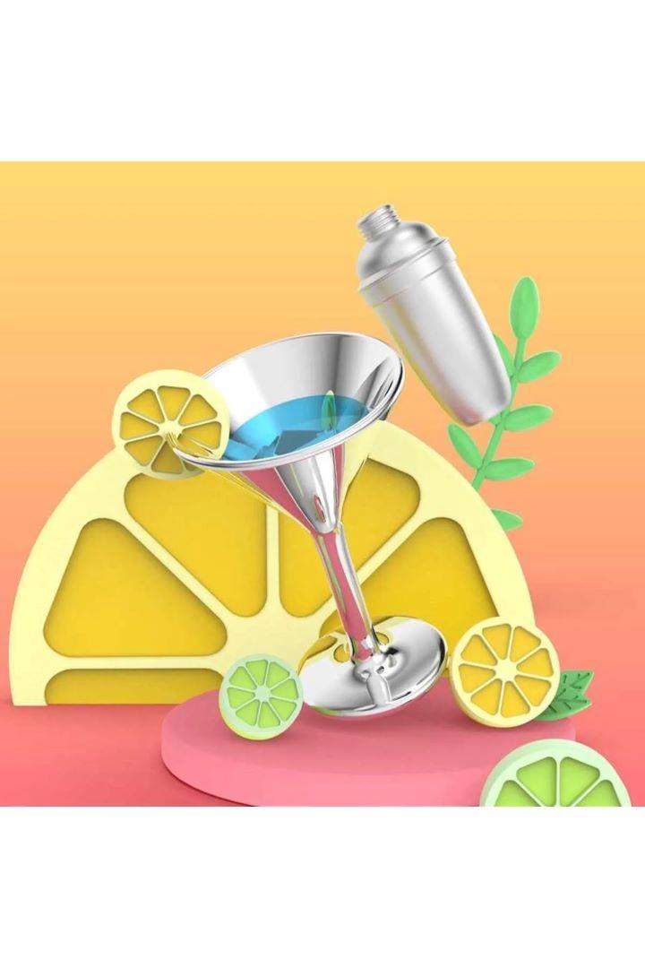 Metalmorphose Kokteyl Anahtarlık