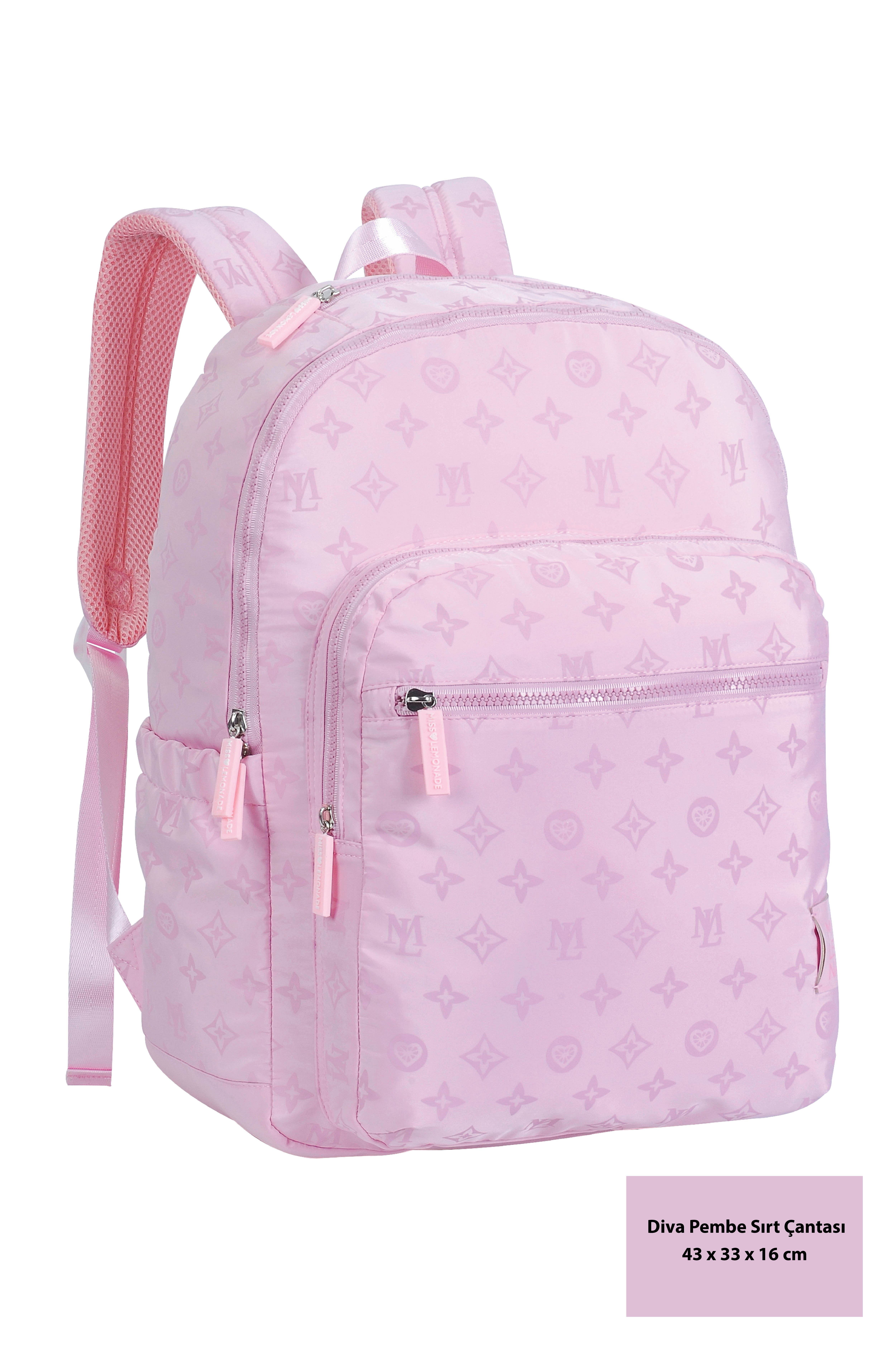 Miss Lemonade Backpack Diva Pink Sırt Çantası