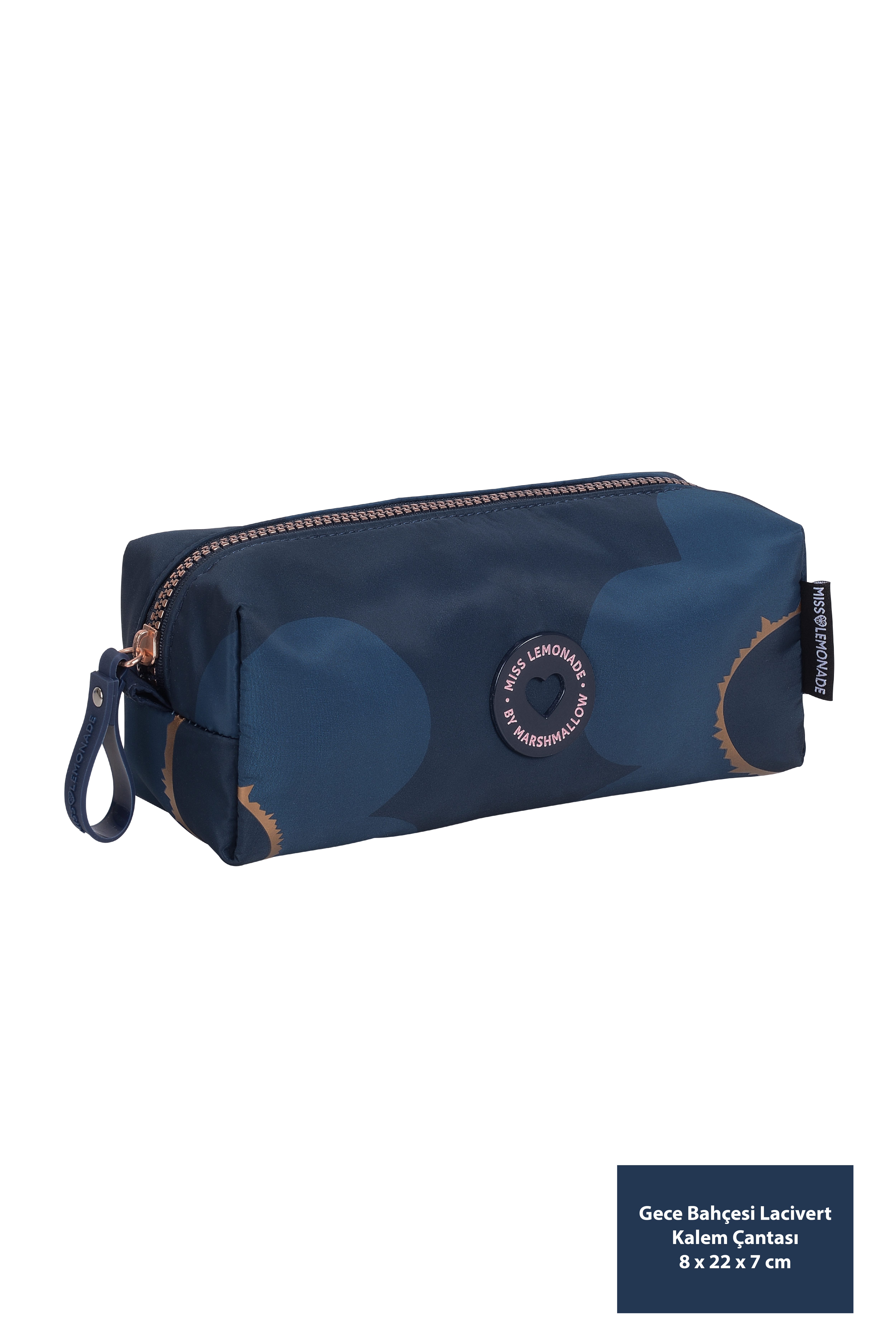 Miss Lemonade Pencil Case Garden Navy Kalem Kutusu
