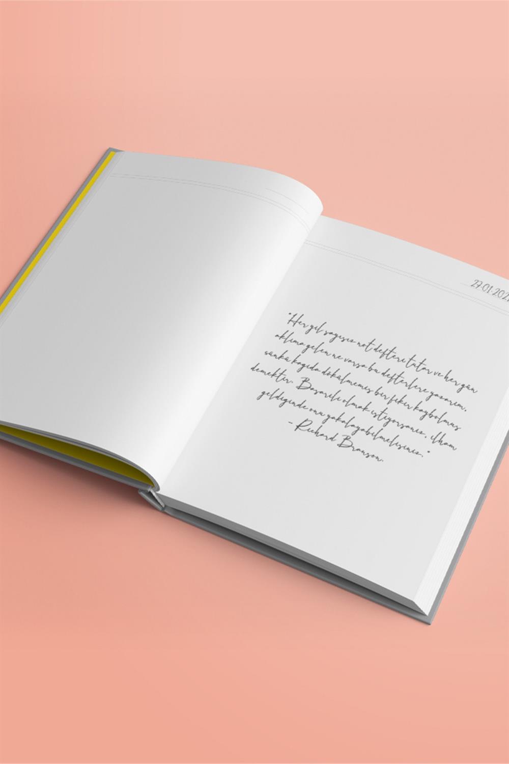 Not Çizgisiz Defter