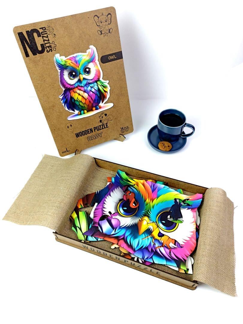 Owl 14 Parça Puzzle