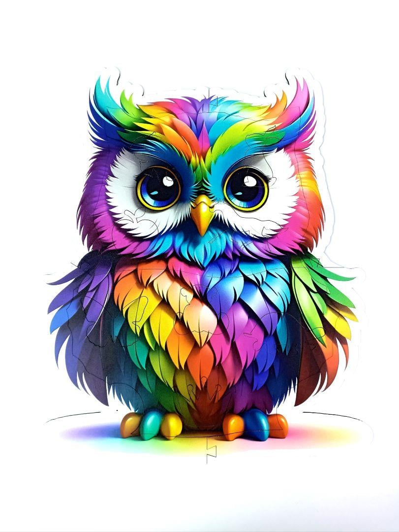 Owl 14 Parça Puzzle