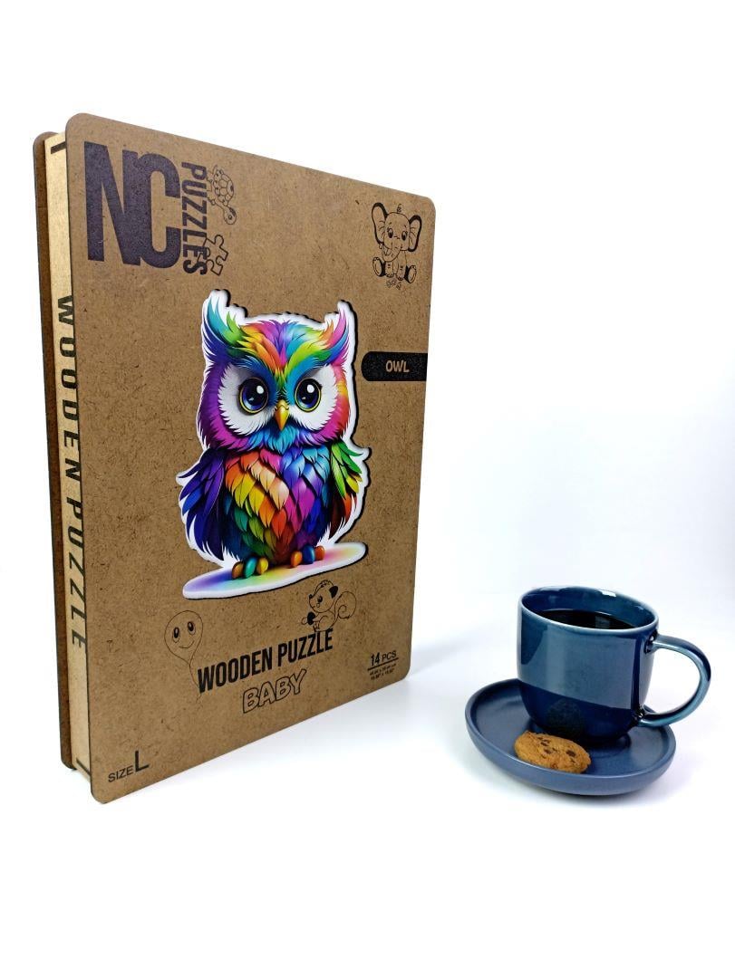 Owl 14 Parça Puzzle