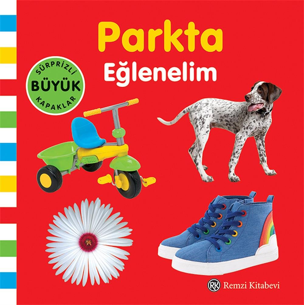 Parkta Eğlenelim-Sürprizli Büyük Kapaklı  - Ciltli