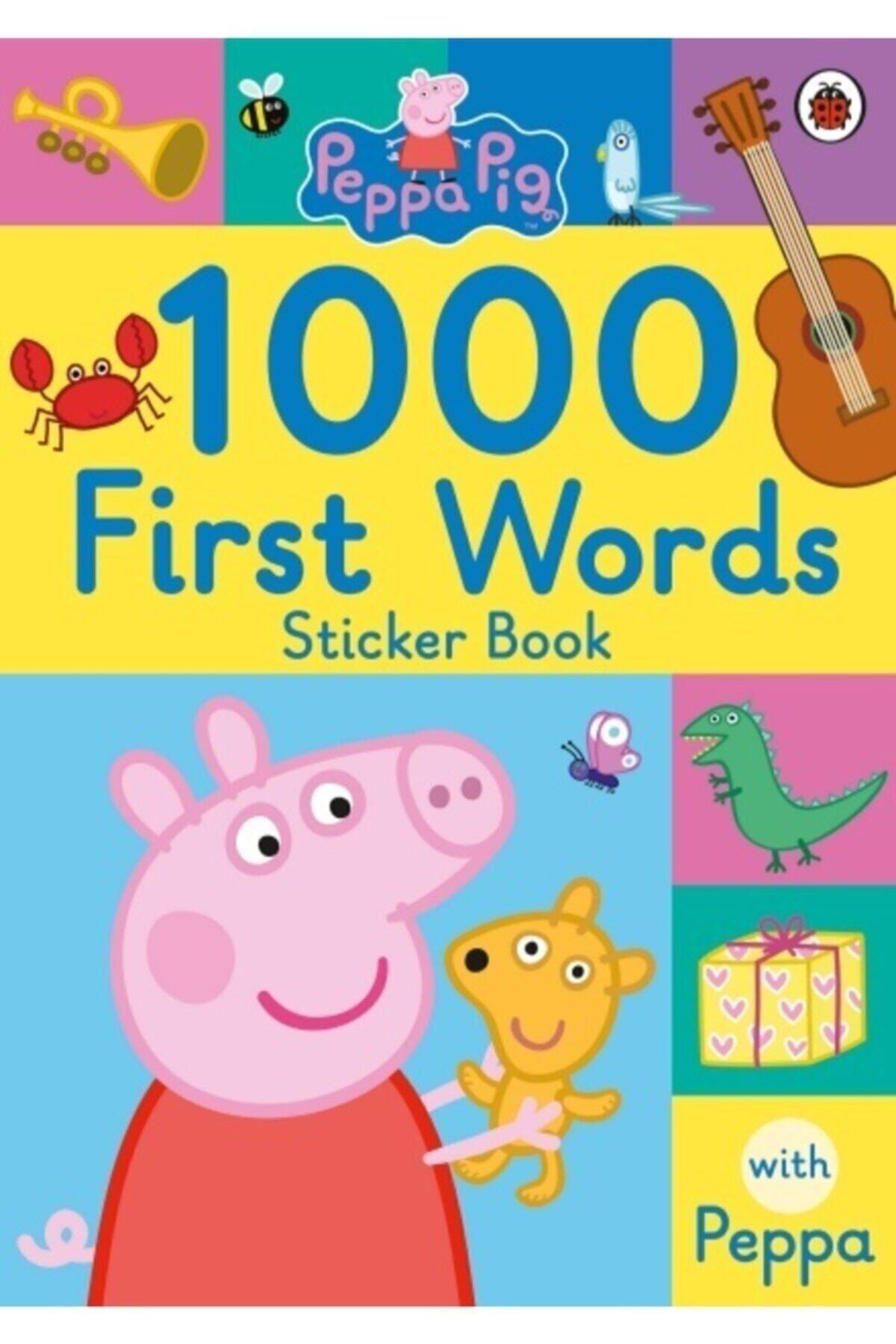 Peppa Pig: 1000 First Words Sticker Book