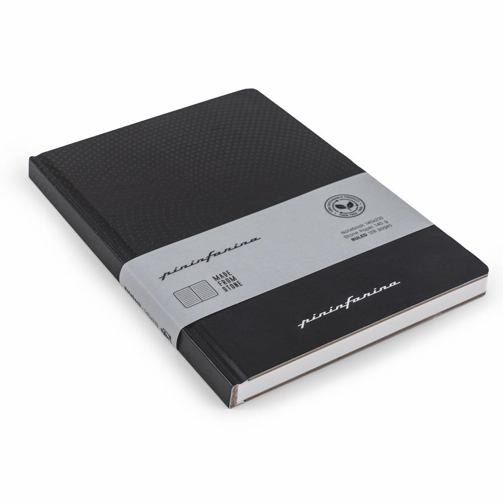 Pınınfarına Notes  Paper Hard Cover Black Ruled