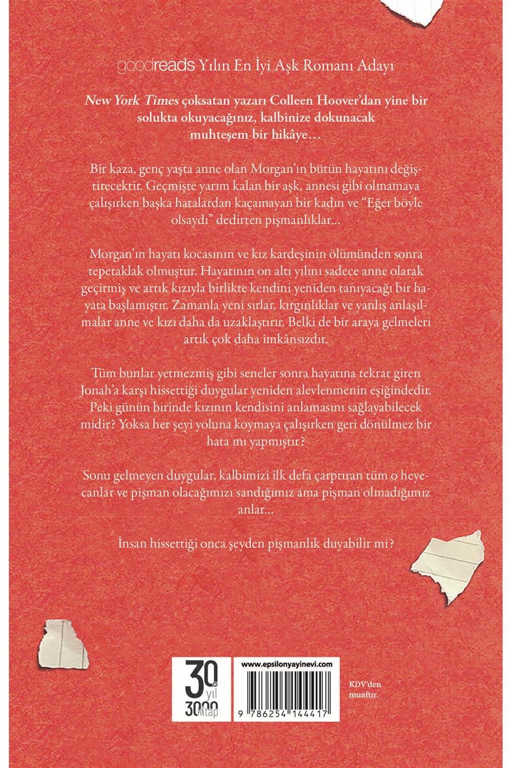 Pişmanım Ama Colleen Hoover