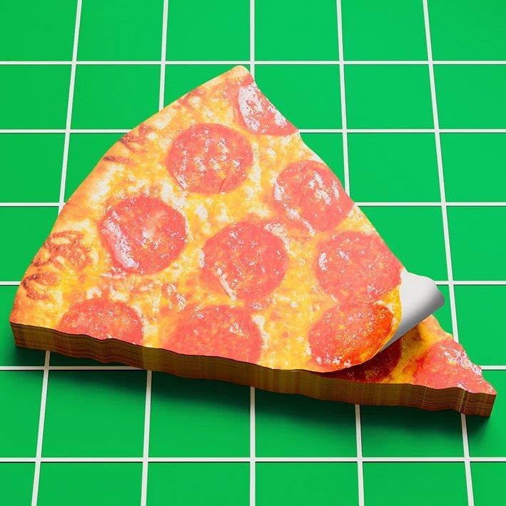 Pizza Sticky Not Kağıdı