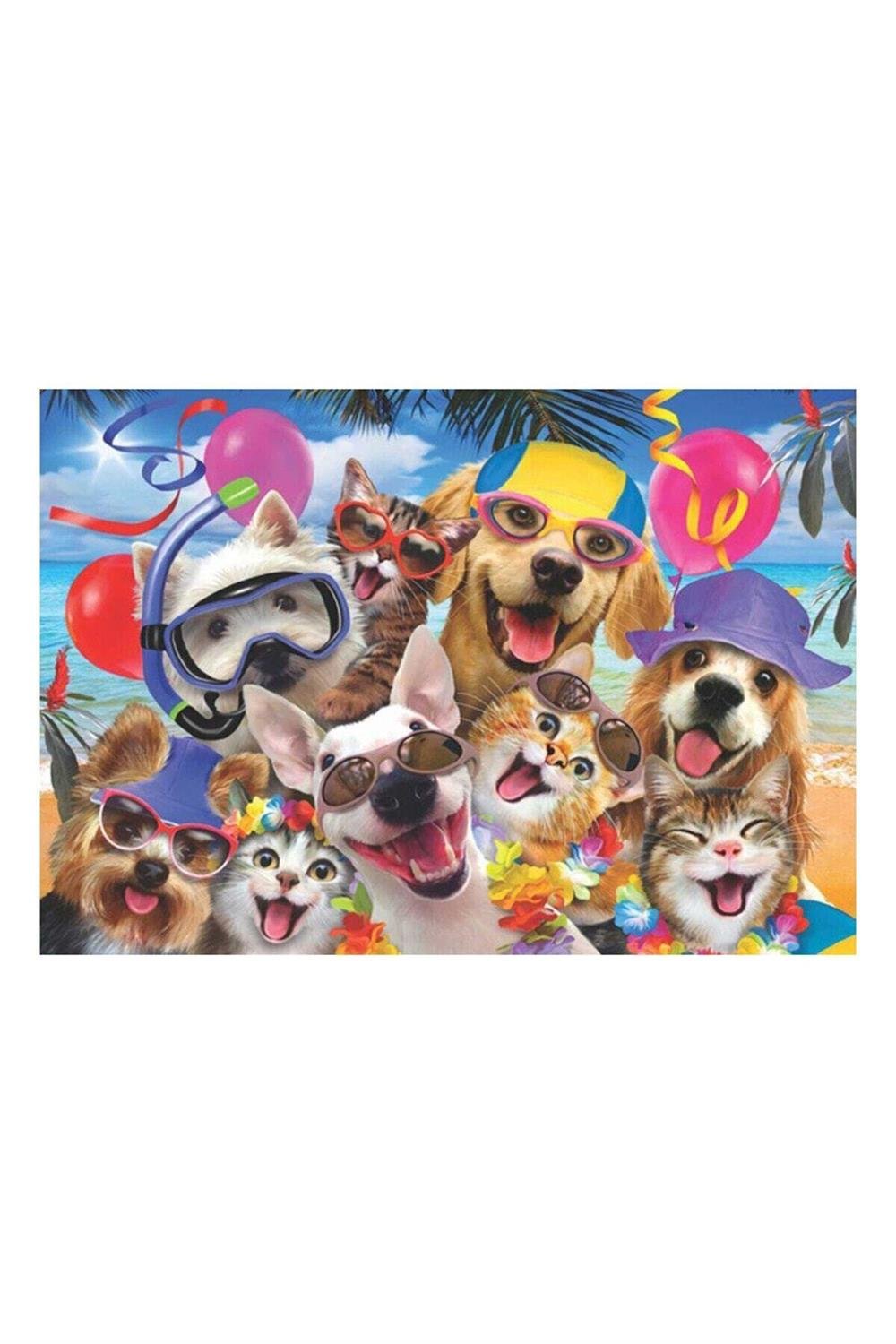 Plaj Selfisi / 260 Parçalık Puzzle, Kod:3318