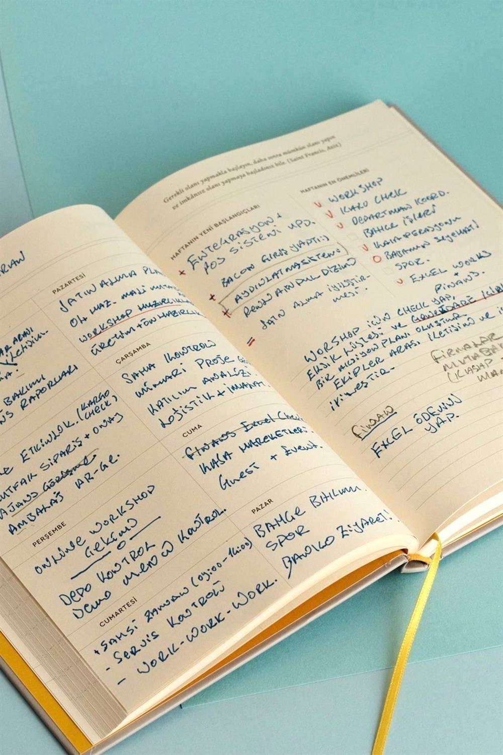 Plan Tarihsiz Ajanda