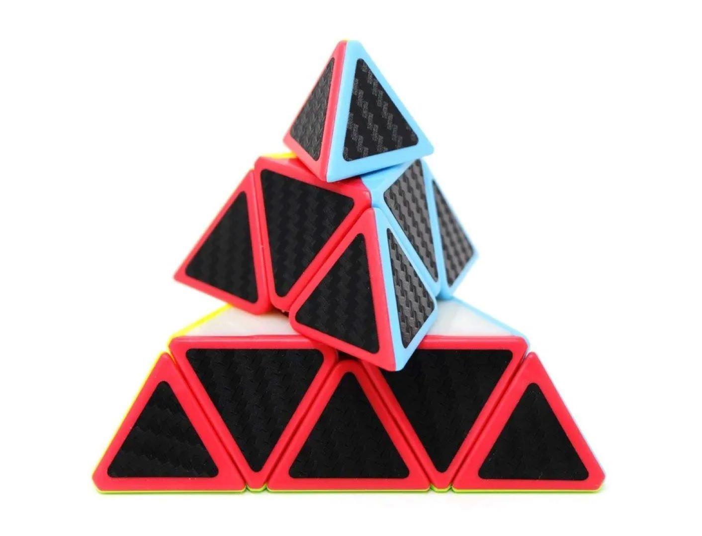 Qy Fiber Karbon Pyramid Küp