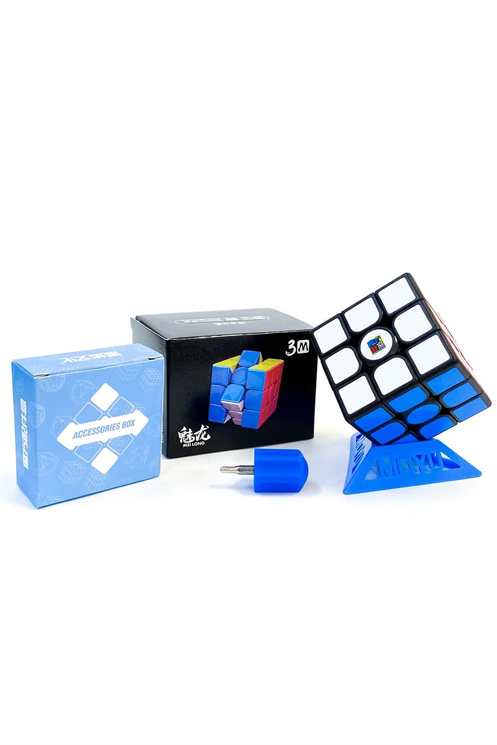 Rubiks Moyu Rs3m Zeka Küpü 3x3x3 Magnetic Speed Cube