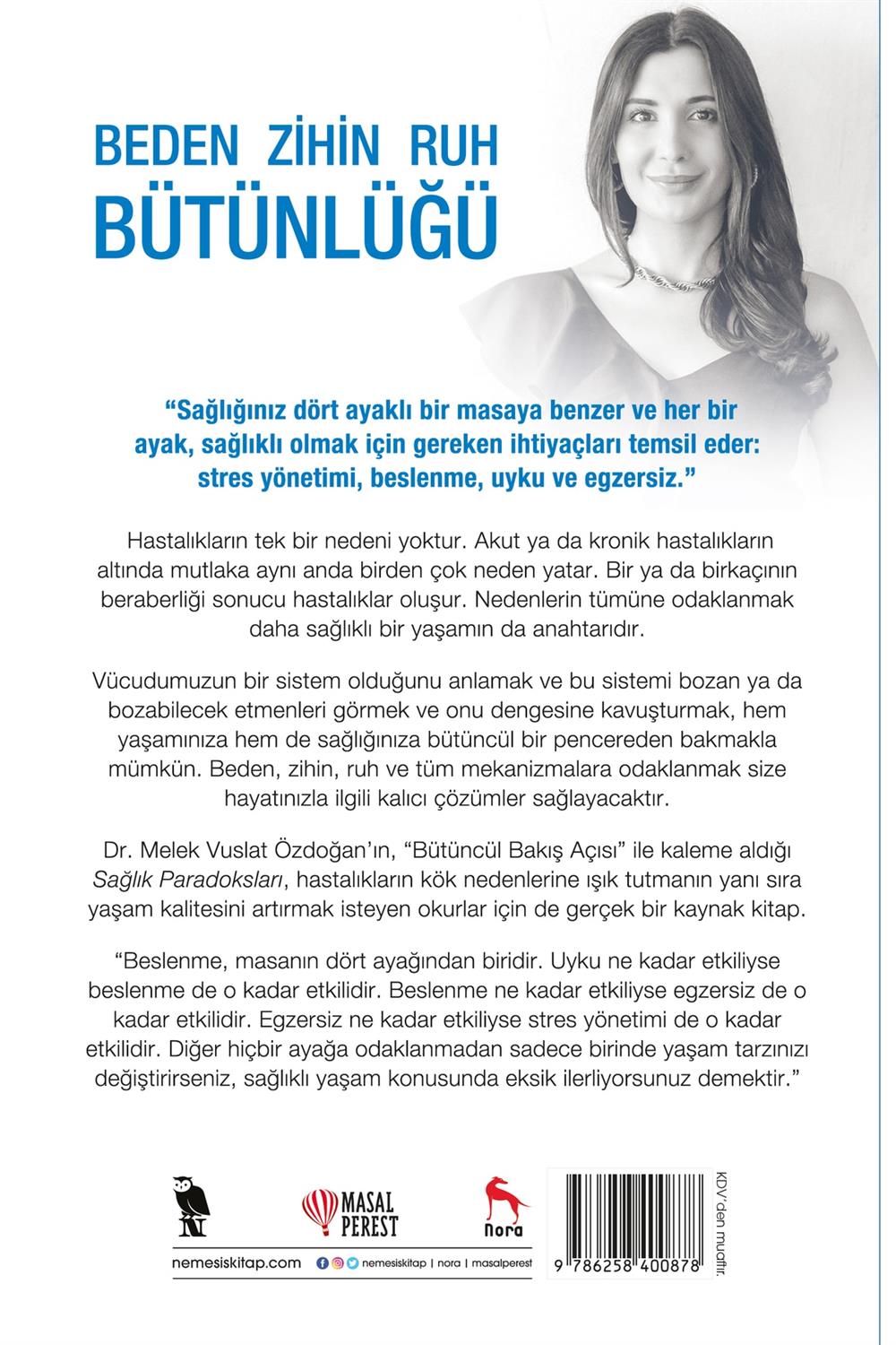 Sağlık Paradoksları Melek Vuslat Özdoğan