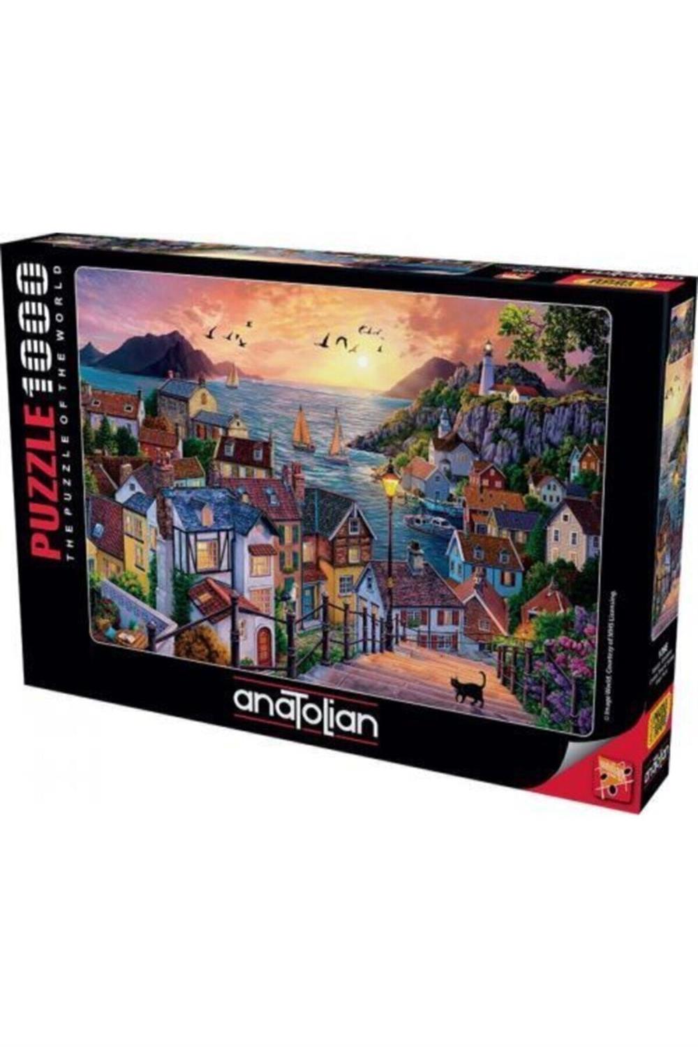 Sahilde Günbatımı / 1000 Parçalık Puzzle, Kod:1098
