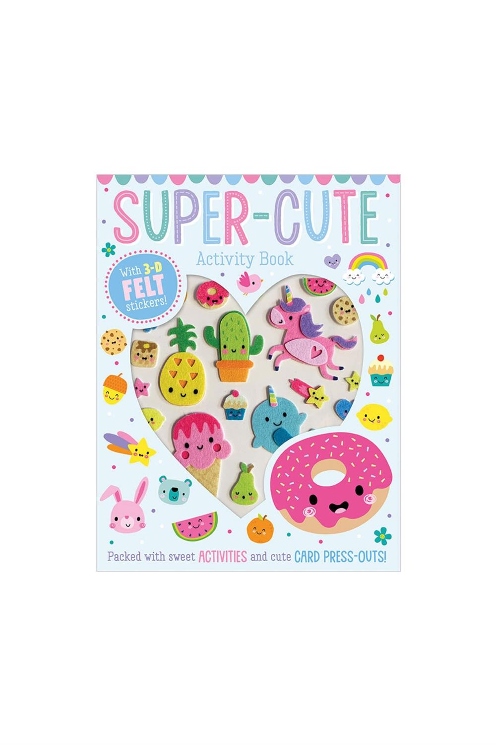 Super Cute Felt Sticker Activity Book Makebelieveideas Pub