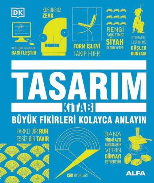 Tasarım Kitabı Büyük Fikirleri Kolayca Anlayın (Ciltli Renkli)