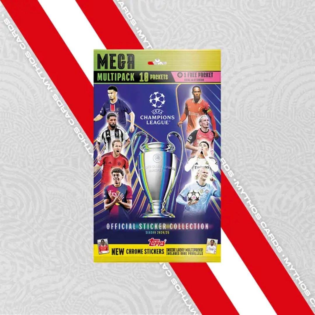 Topps 2025 Uefa Şampiyonlar Ligi Sticker Mega Multipack
