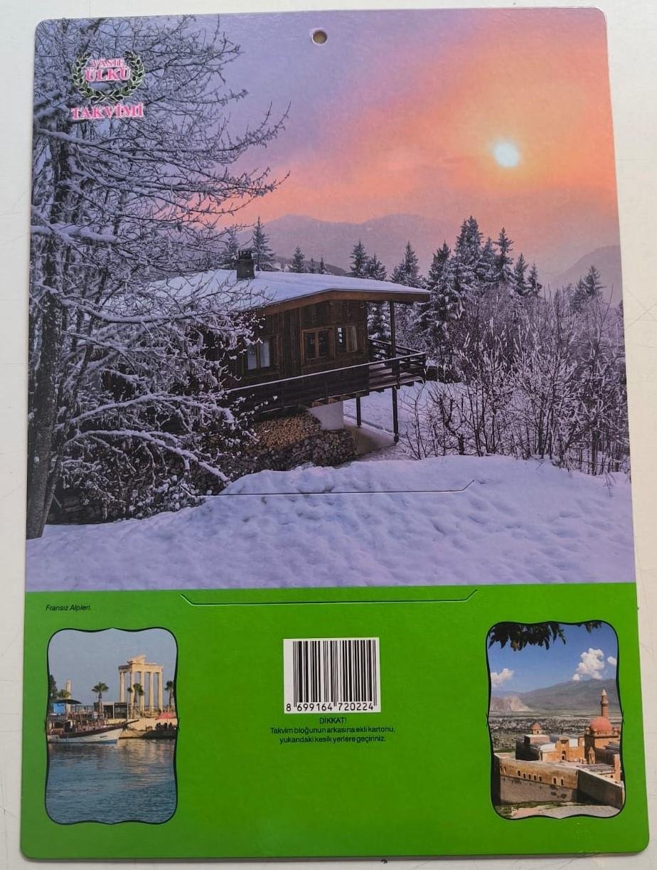 Ülkü Duvar Takvimi 2026