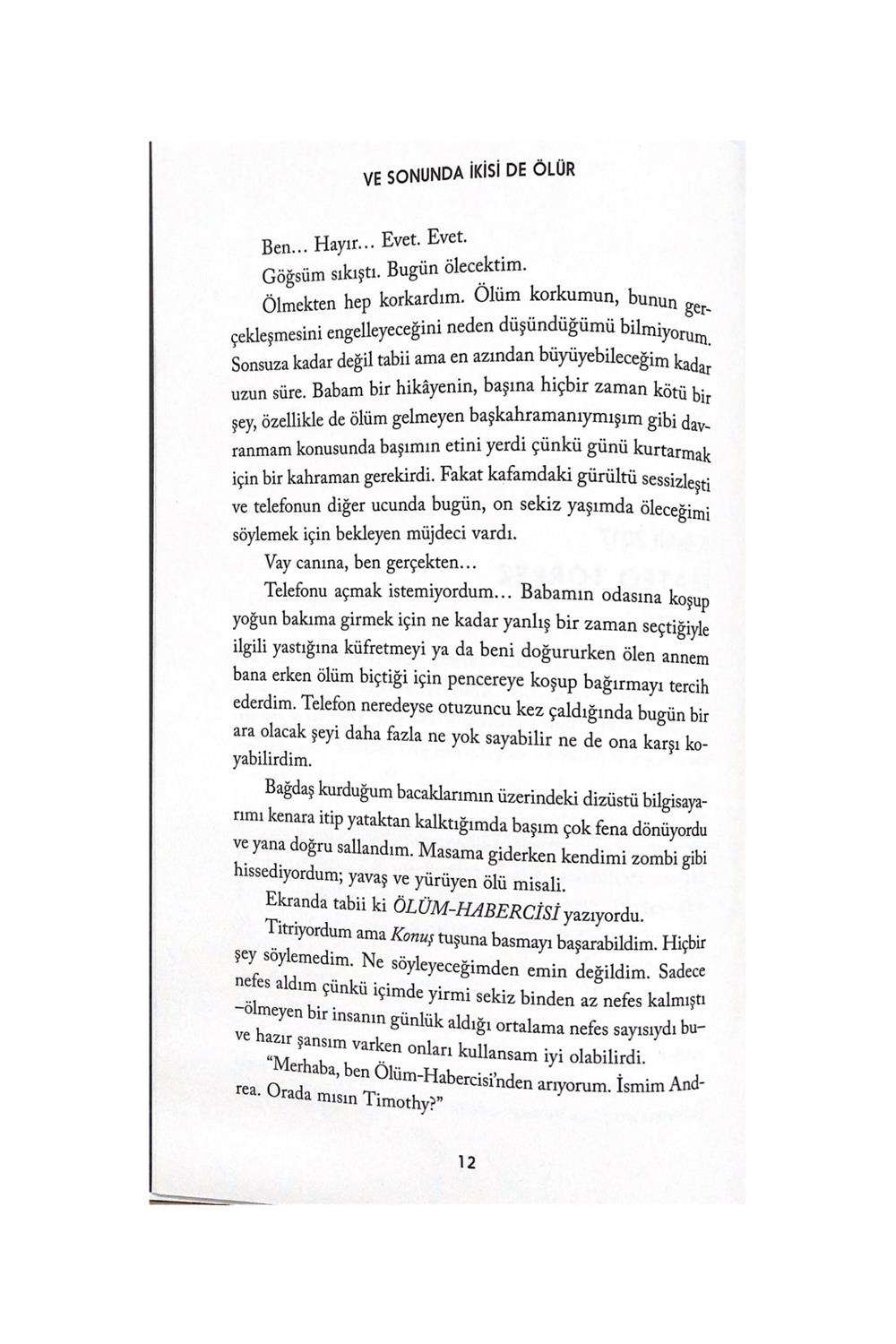Ve Sonunda Ikisi De Ölür