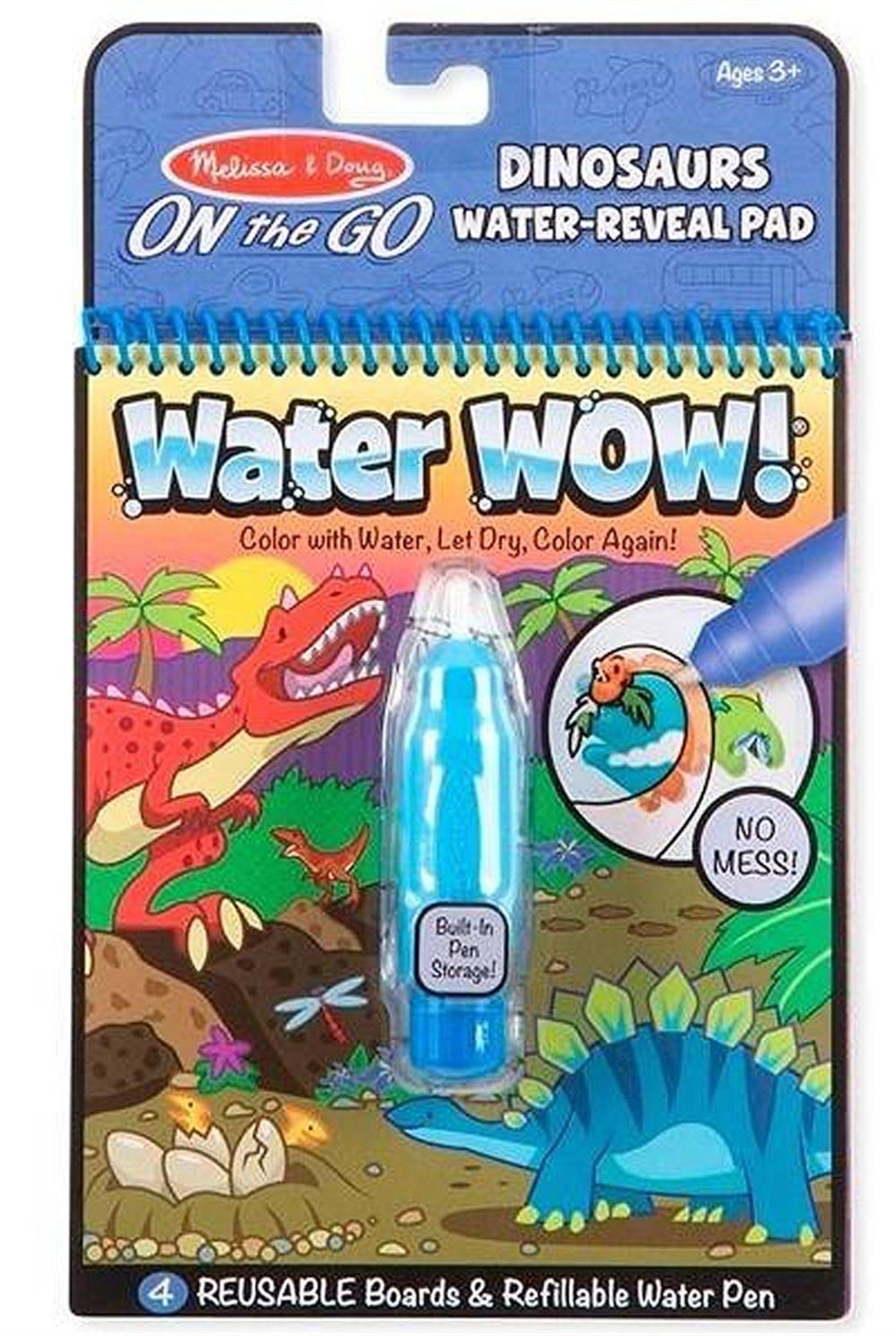 Water Wow Su İle Boyama Kitabı - Dinozorlar