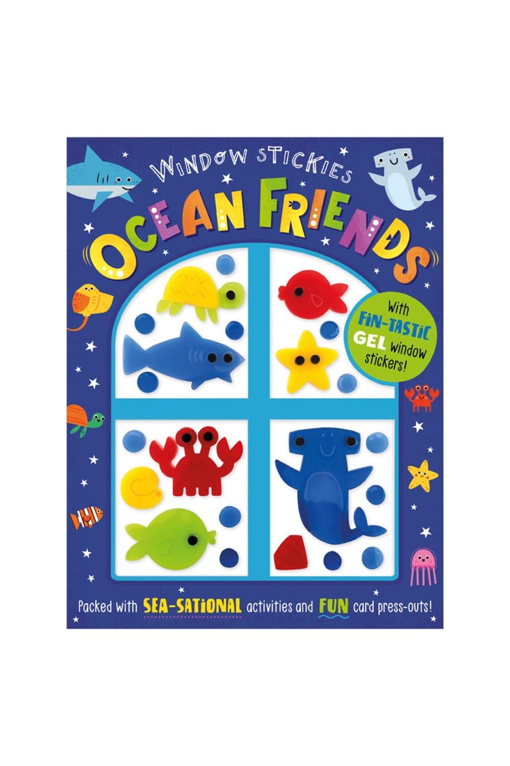 Window Stickies Ocean Friends