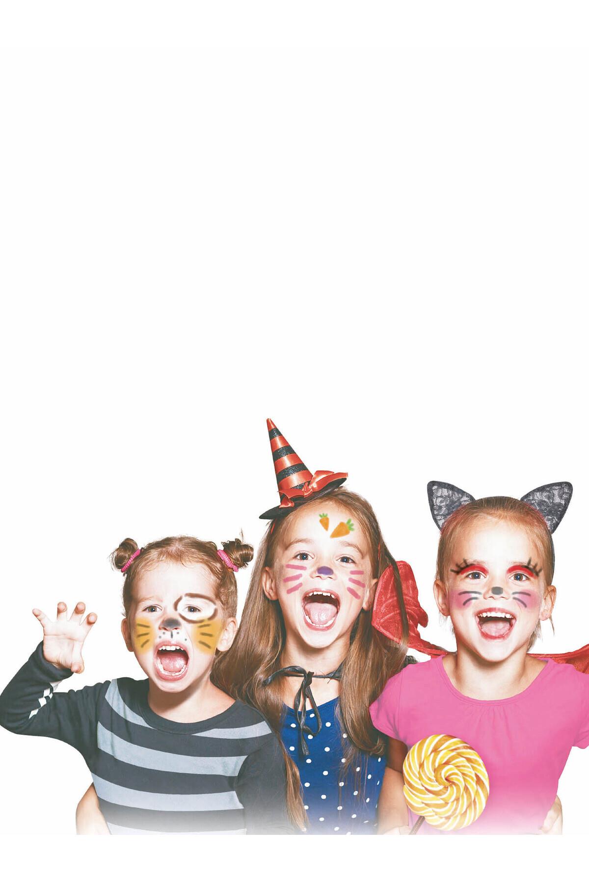 Yüz Boyama Kalemi - 6 renk