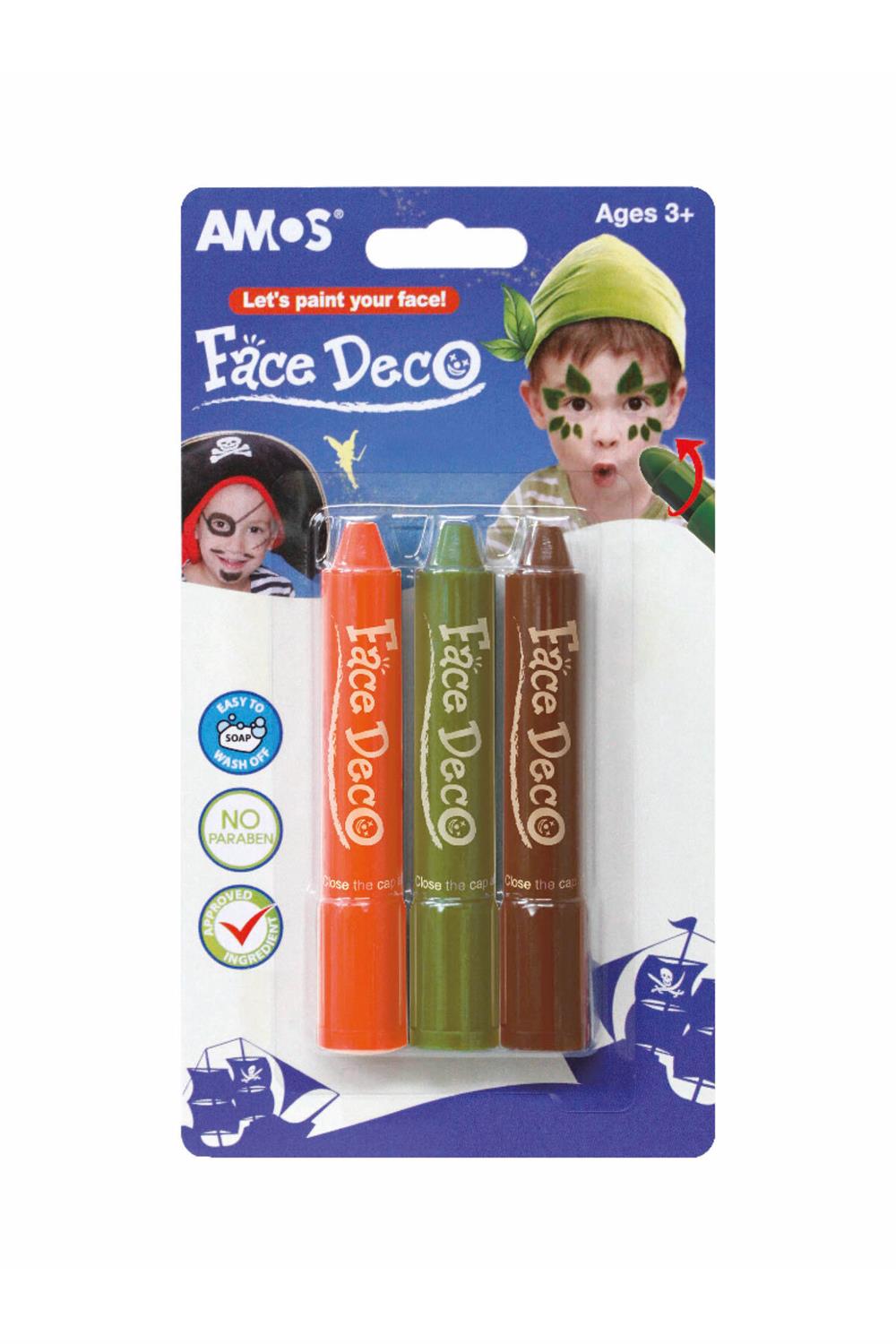Yüz Boyası 3 Renk