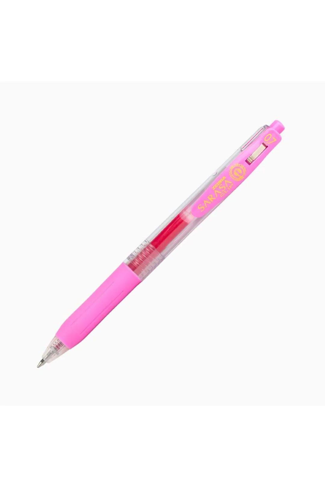 Zebra Sarasa Clip 0.7mm Jel Kalem - Açık Pembe