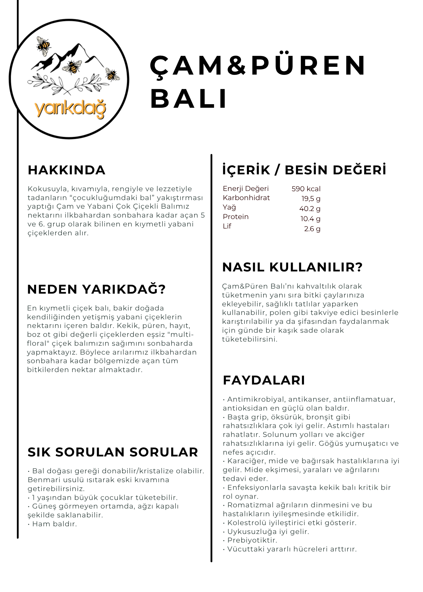 Çam-Püren Balı 250g