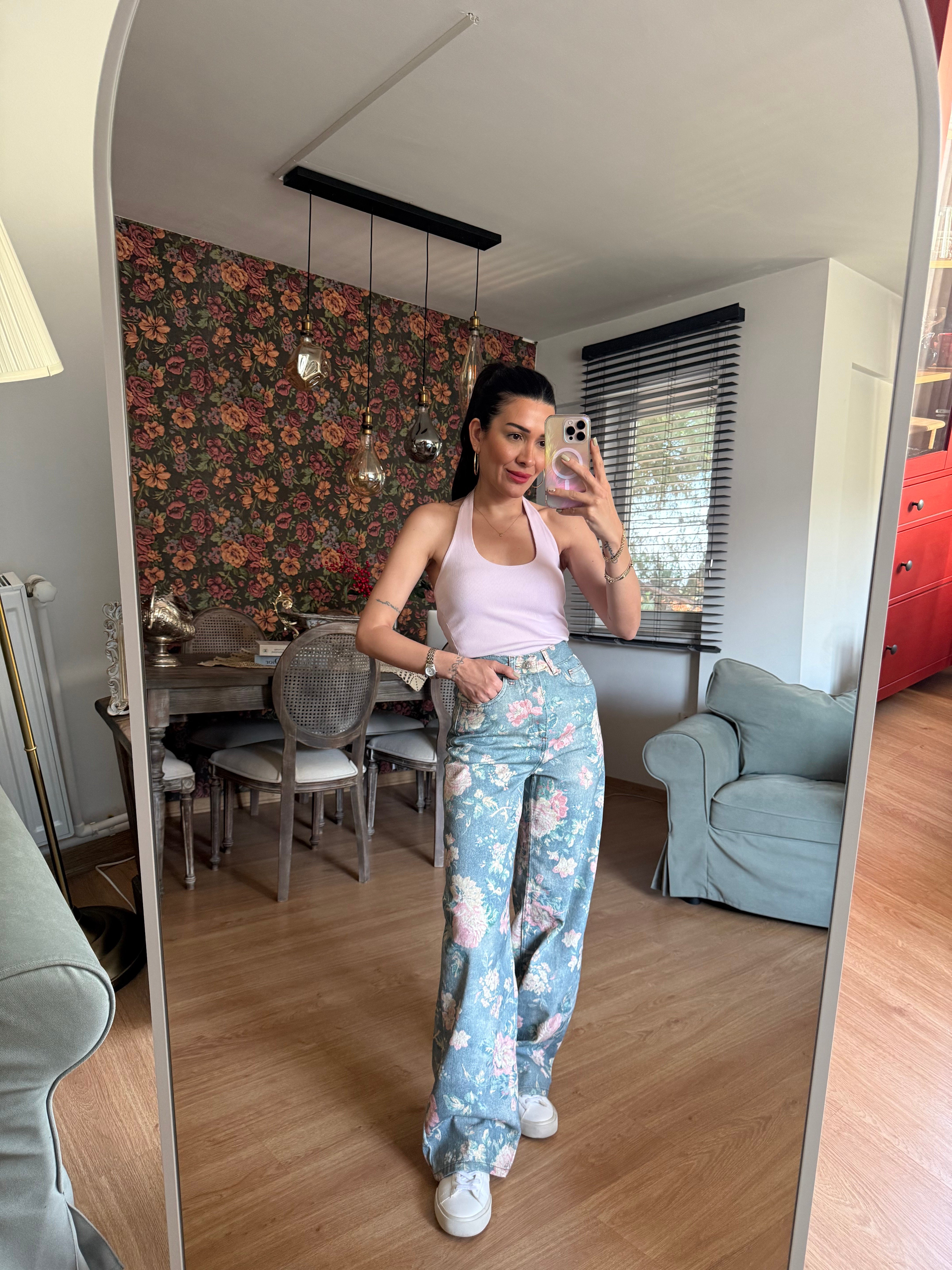 Amour Rose Mavi Jean