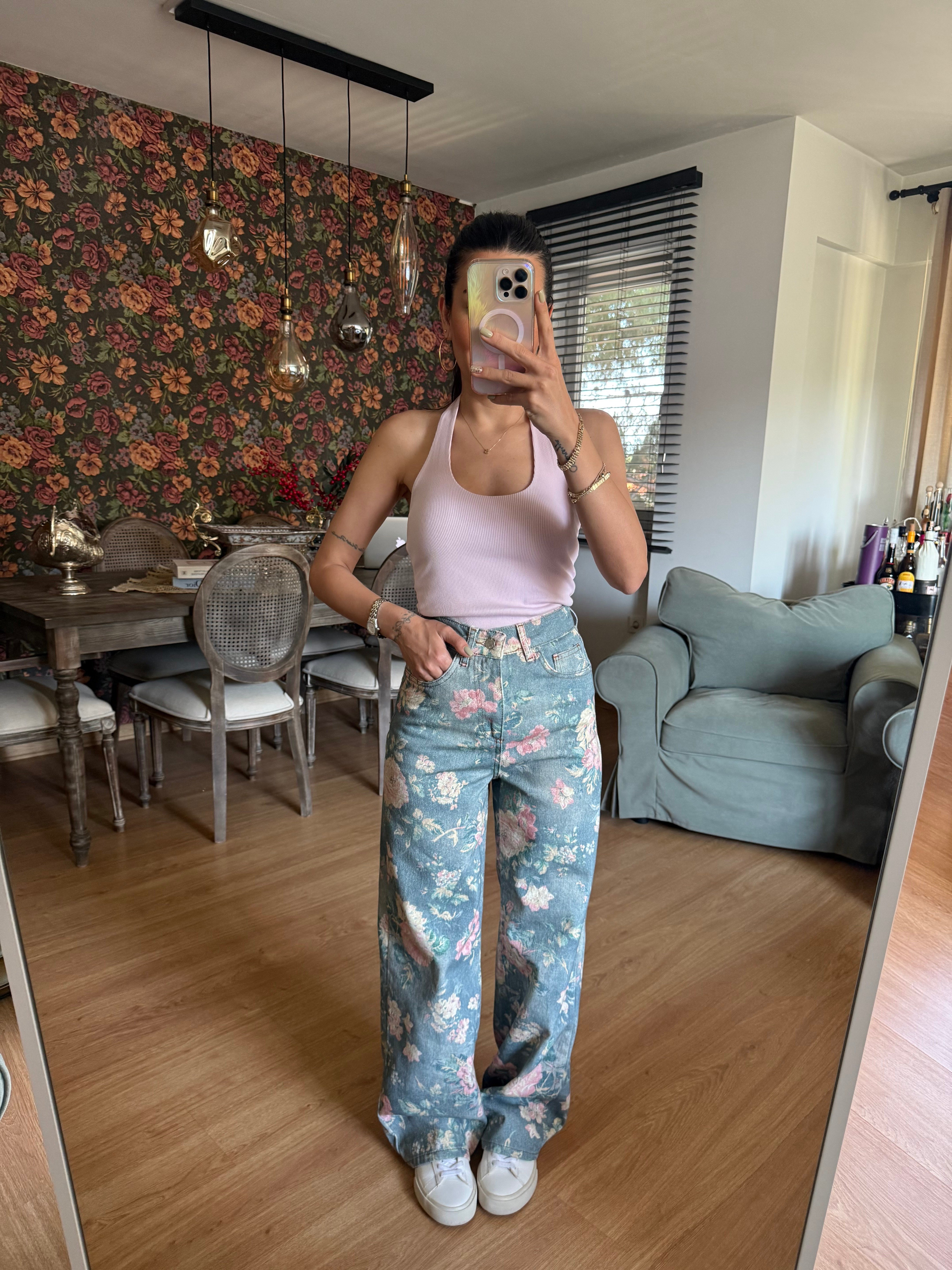 Amour Rose Mavi Jean