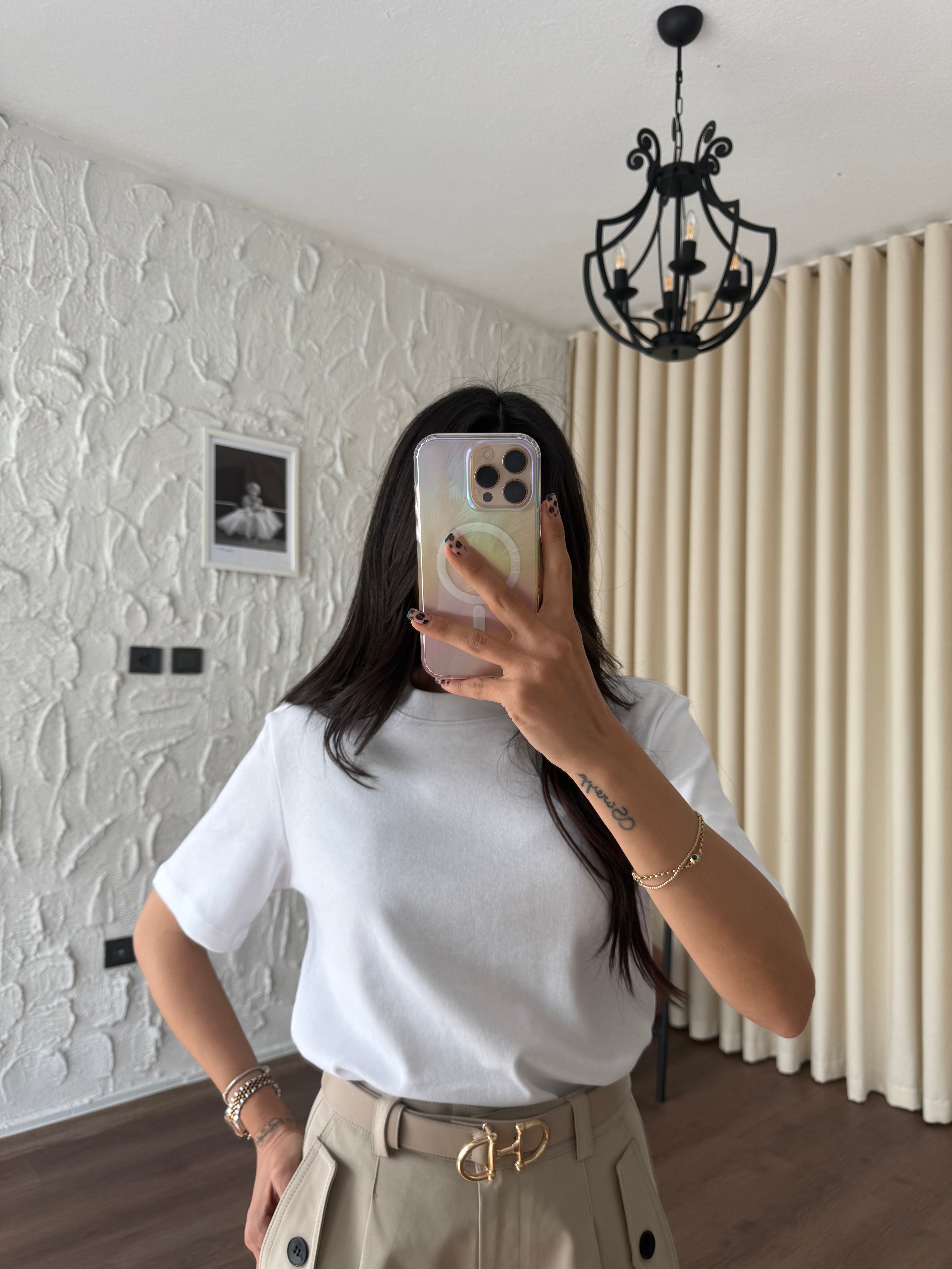 Basic Beyaz Tshirt