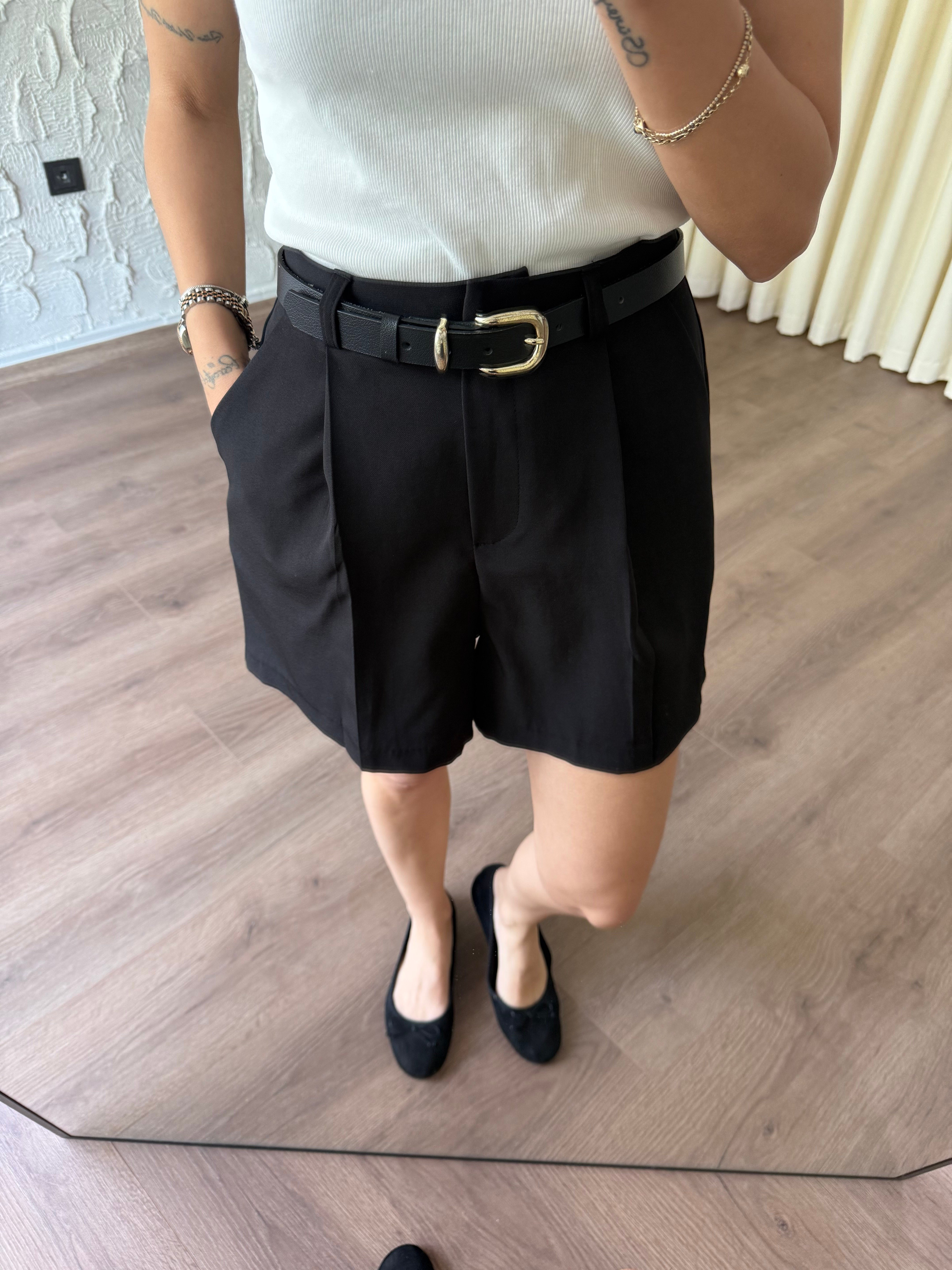 Breeze Siyah Şort