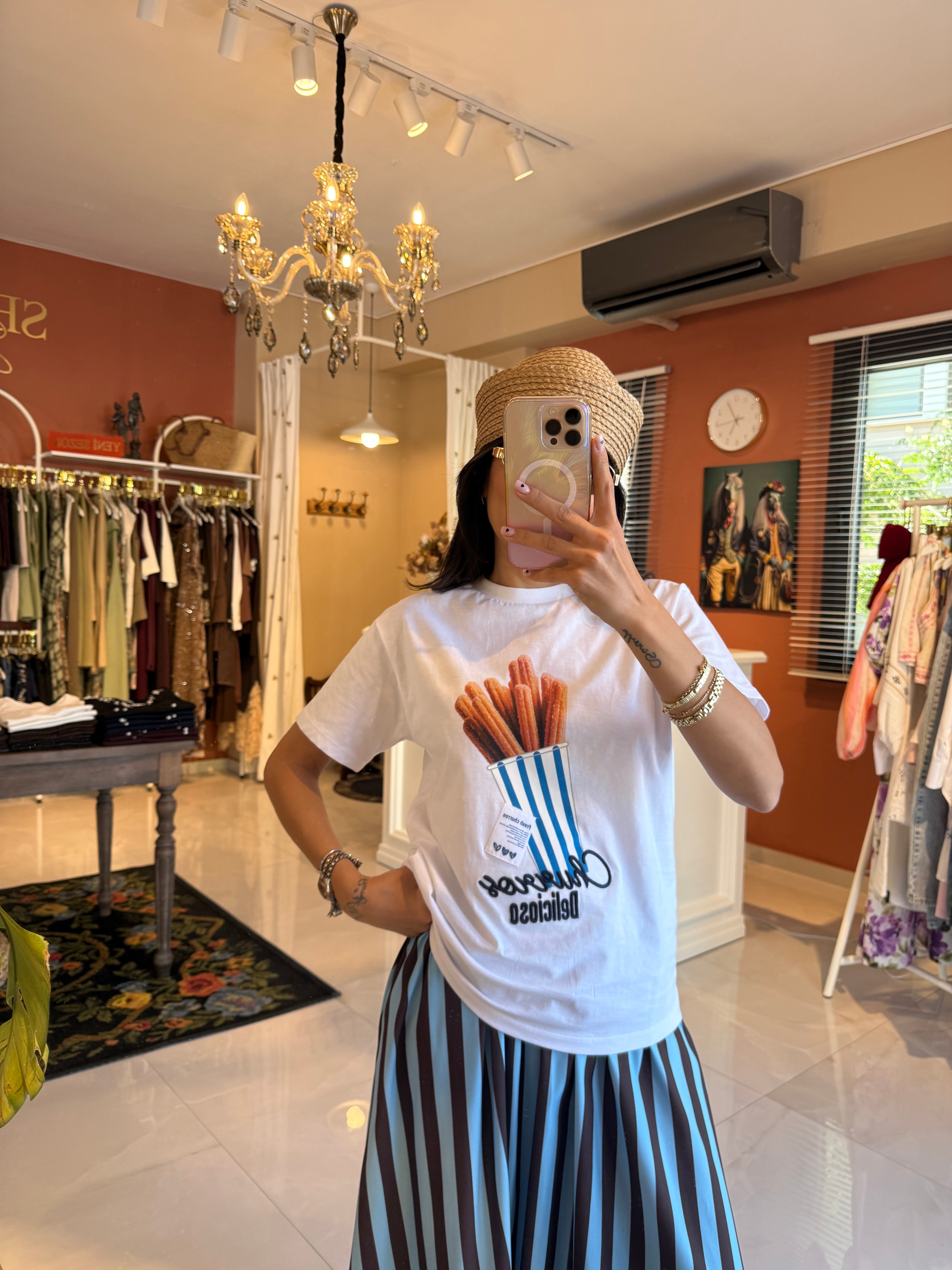 Churros Yazılı Tshirt 
