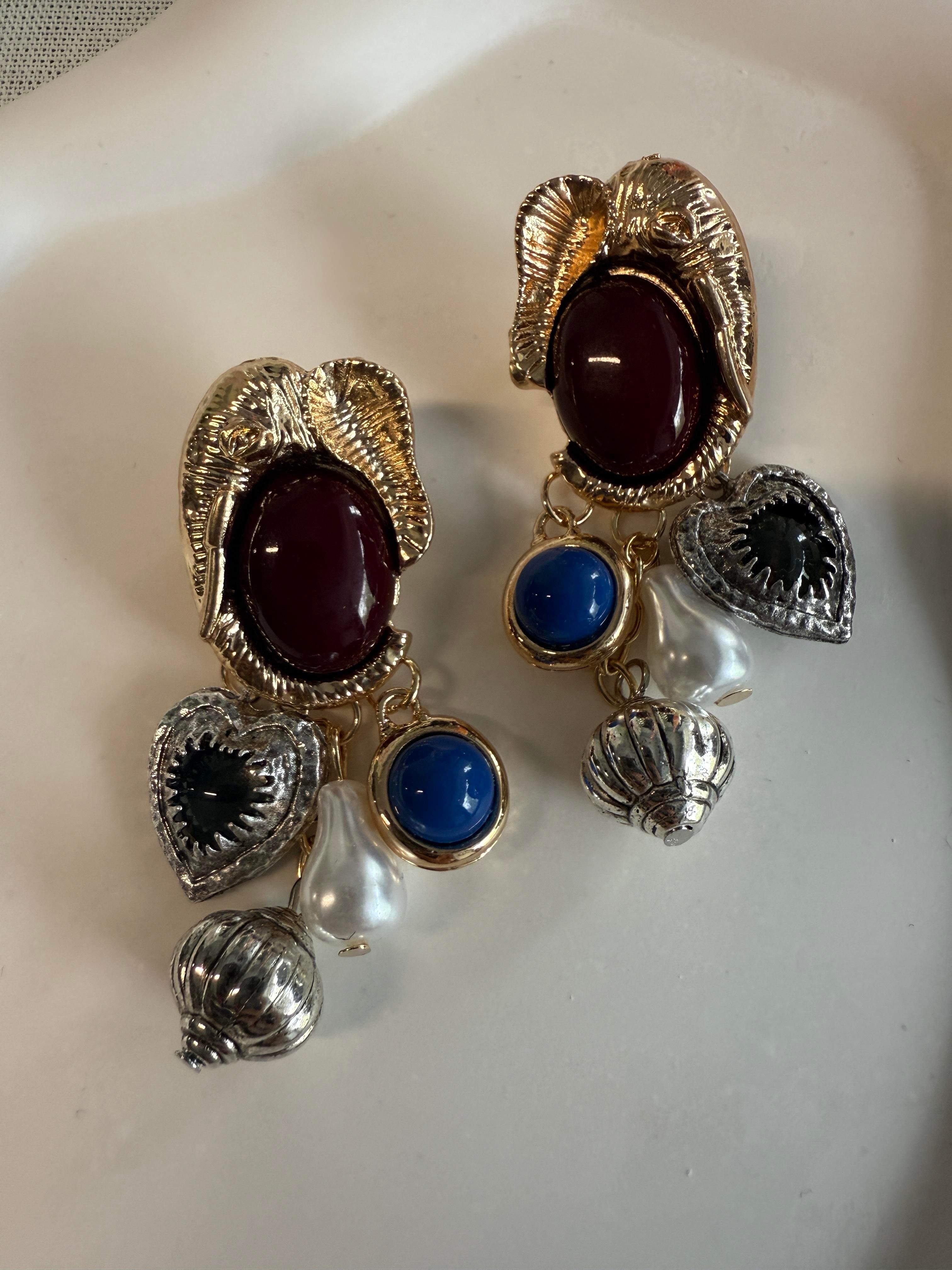 Fil Charm Marka Model Küpe