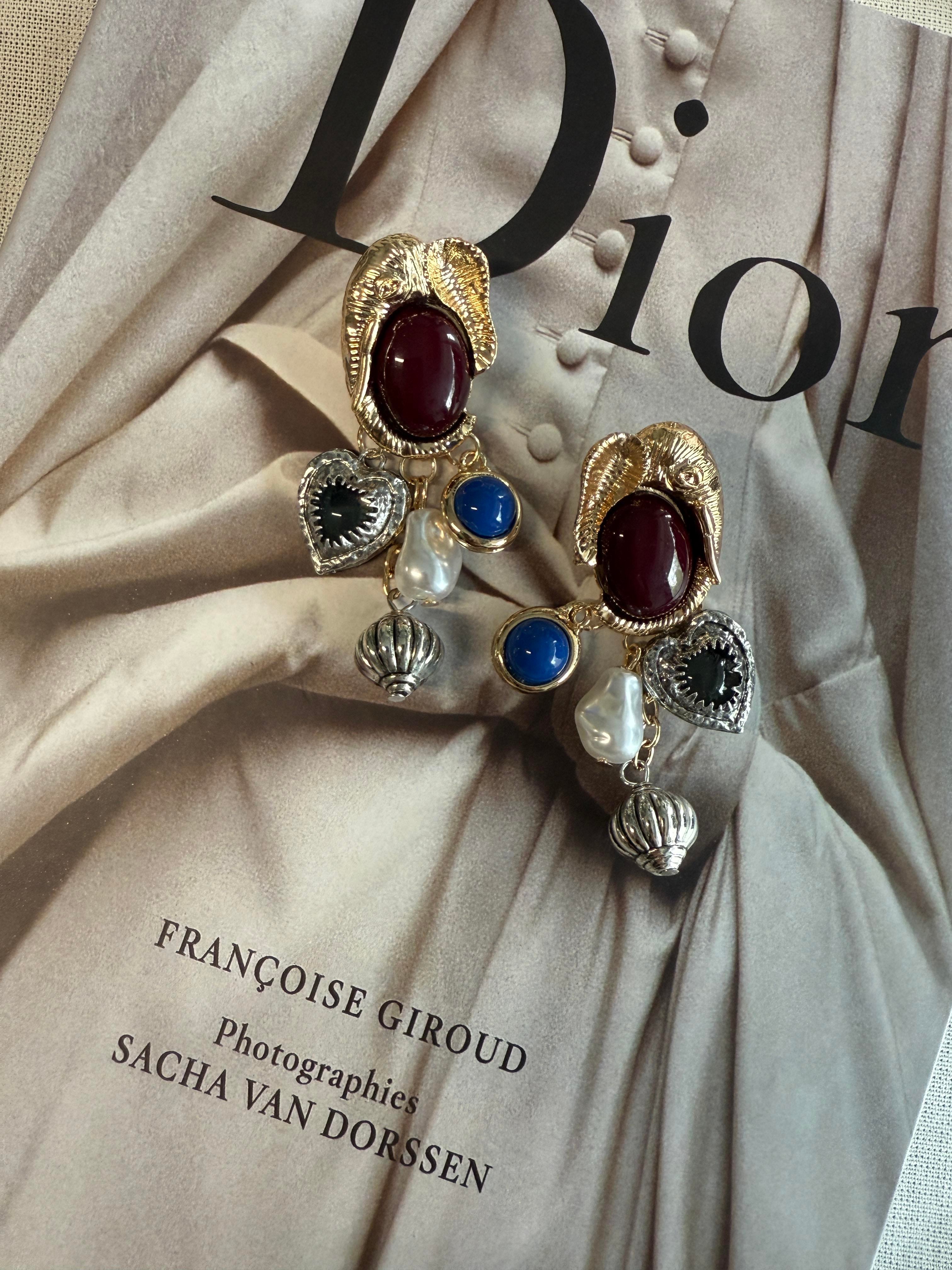 Fil Charm Marka Model Küpe