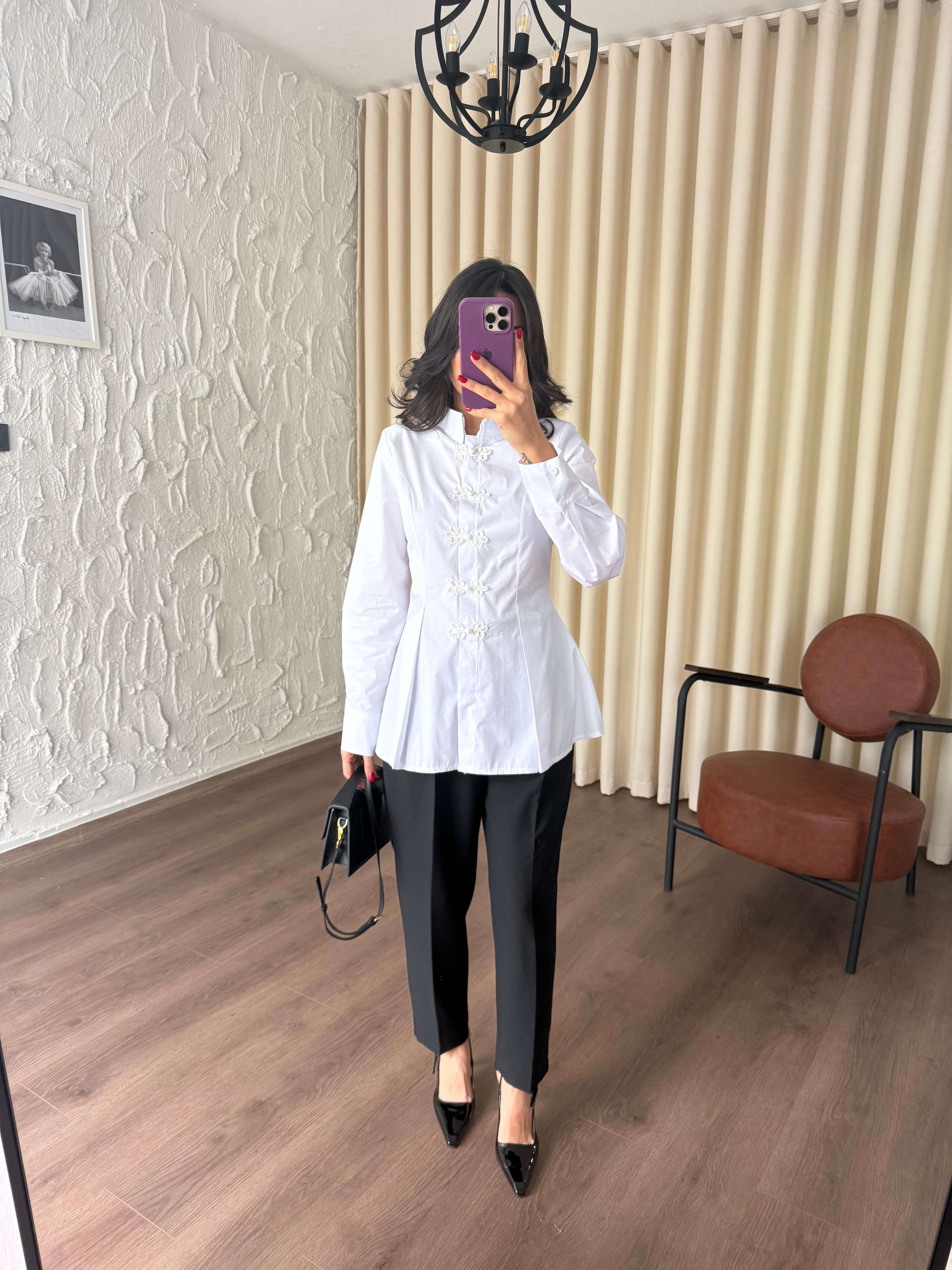 Napolyon Beyaz Gömlek