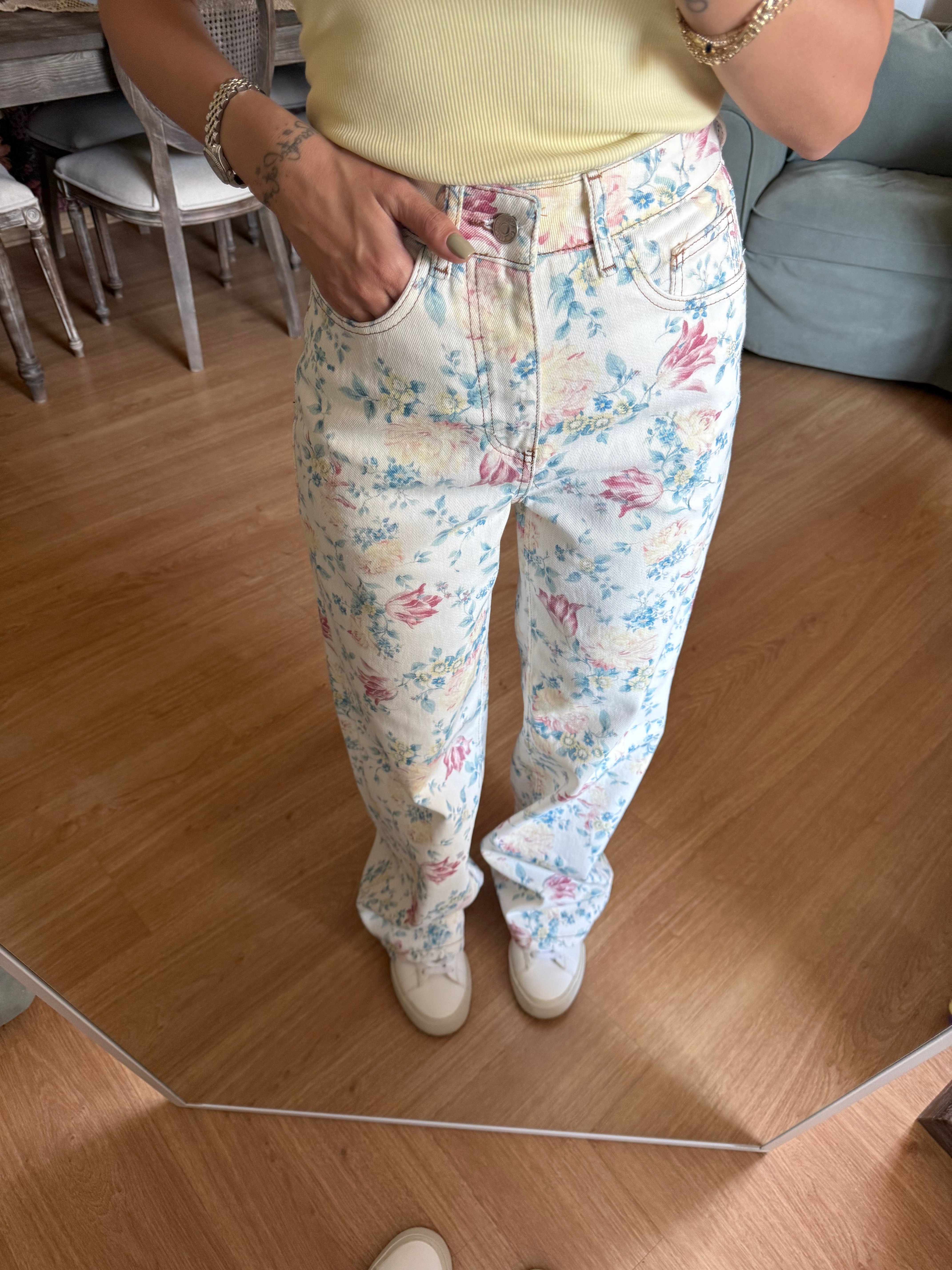 Pastel Bloom Krem Jean