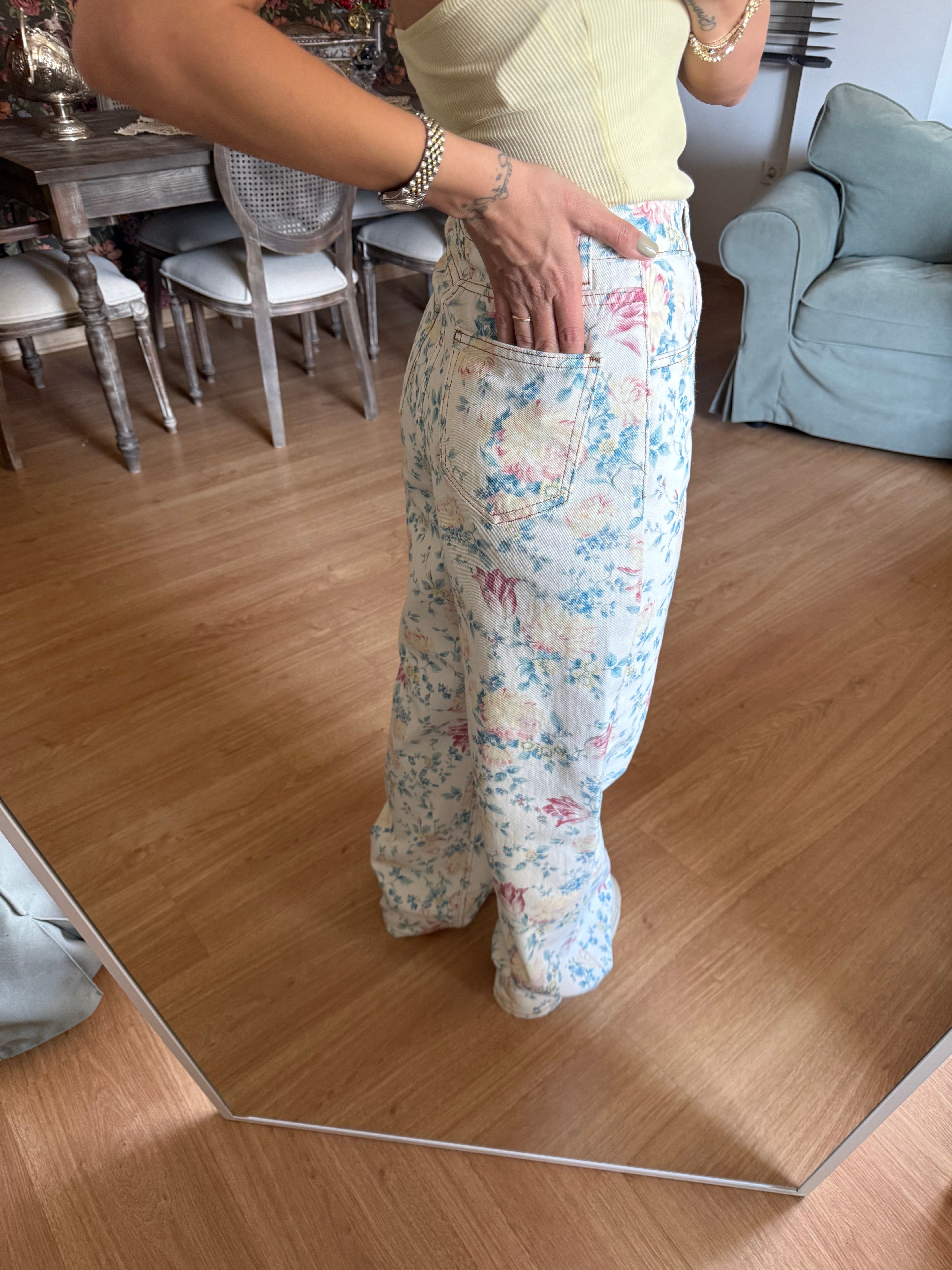 Pastel Bloom Krem Jean