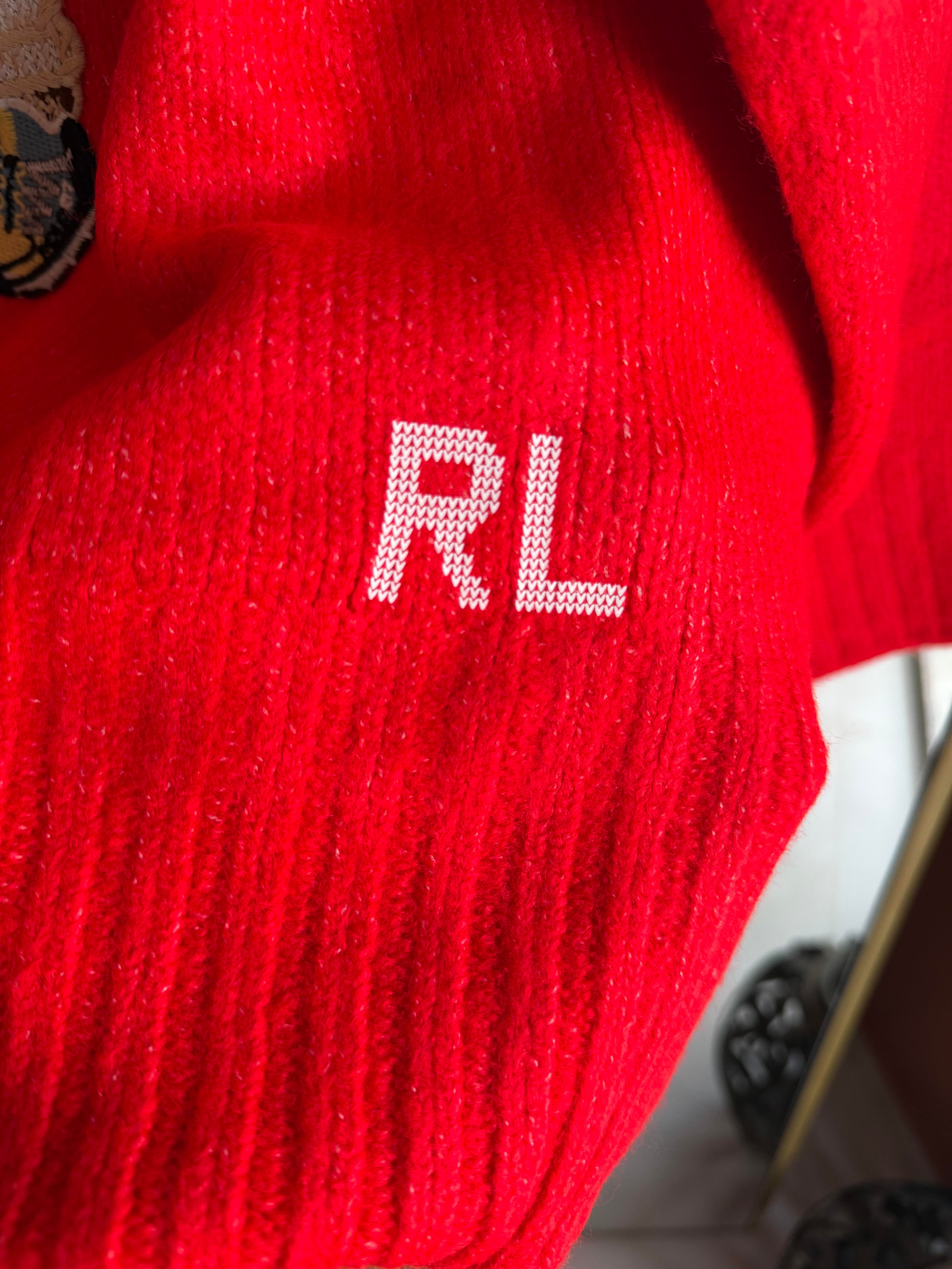 Teddy Bear Kırmızı Kazak