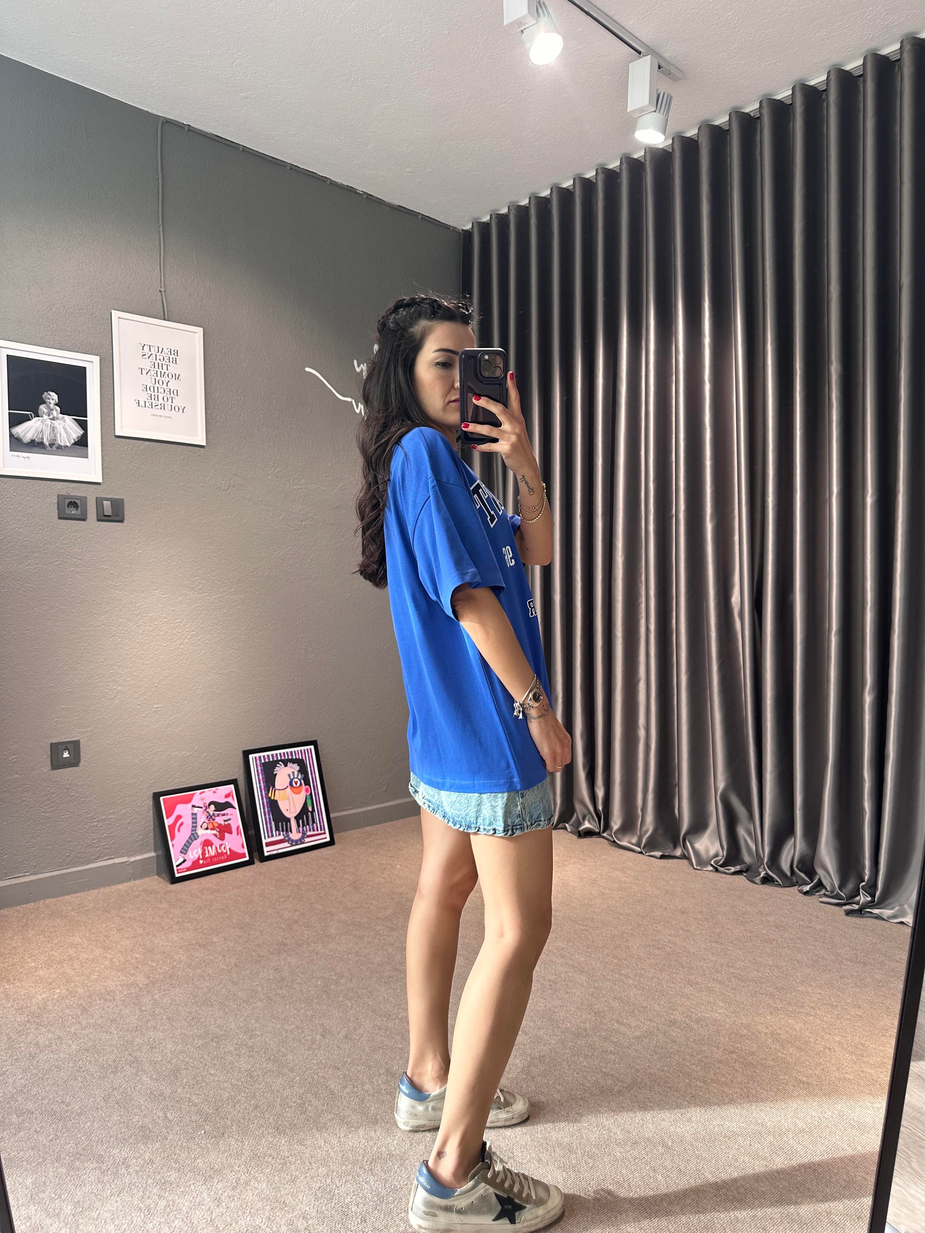 Vermont Mavi Basic T-shirt