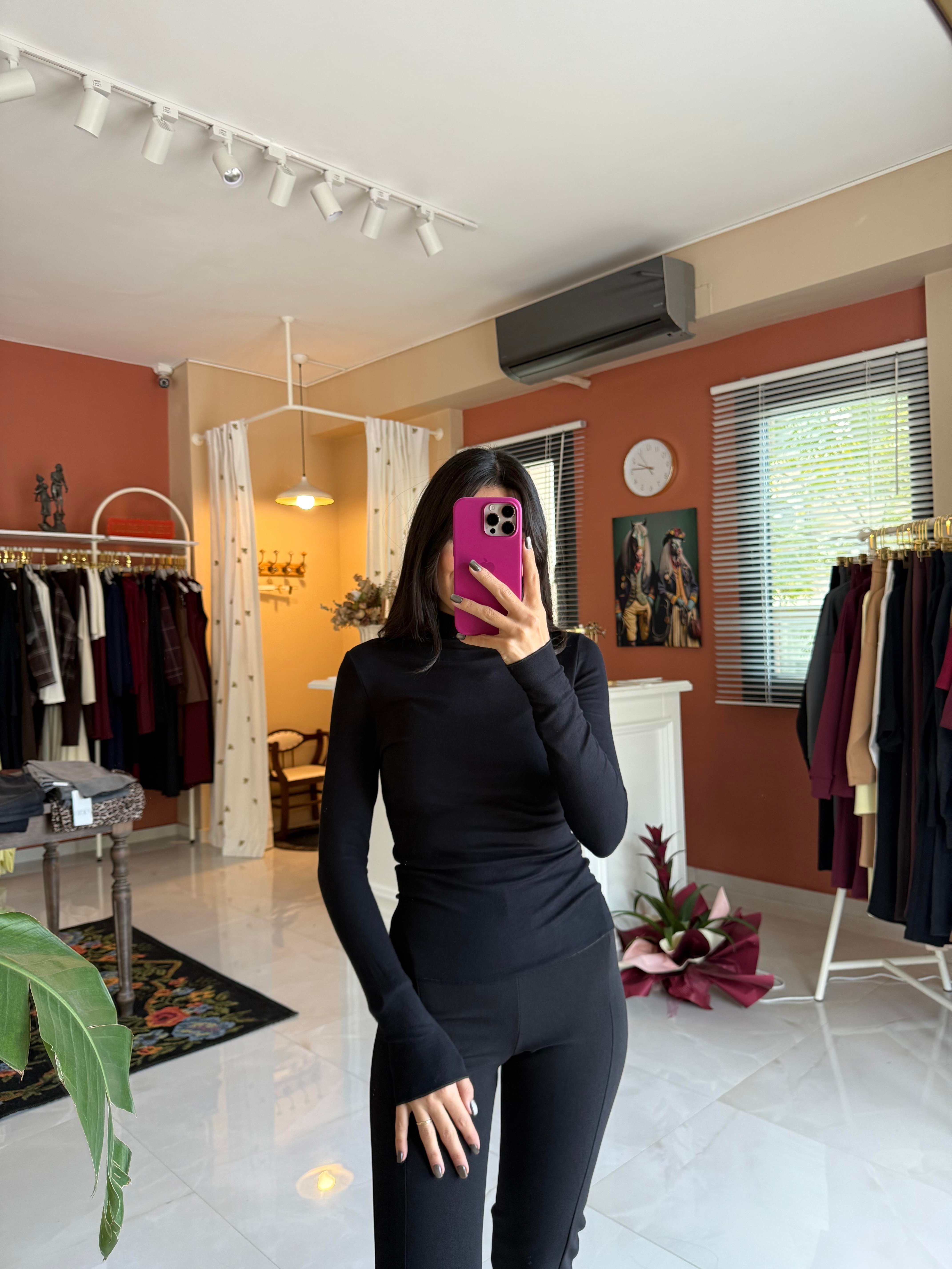 Yarım Balıkçı Siyah Body