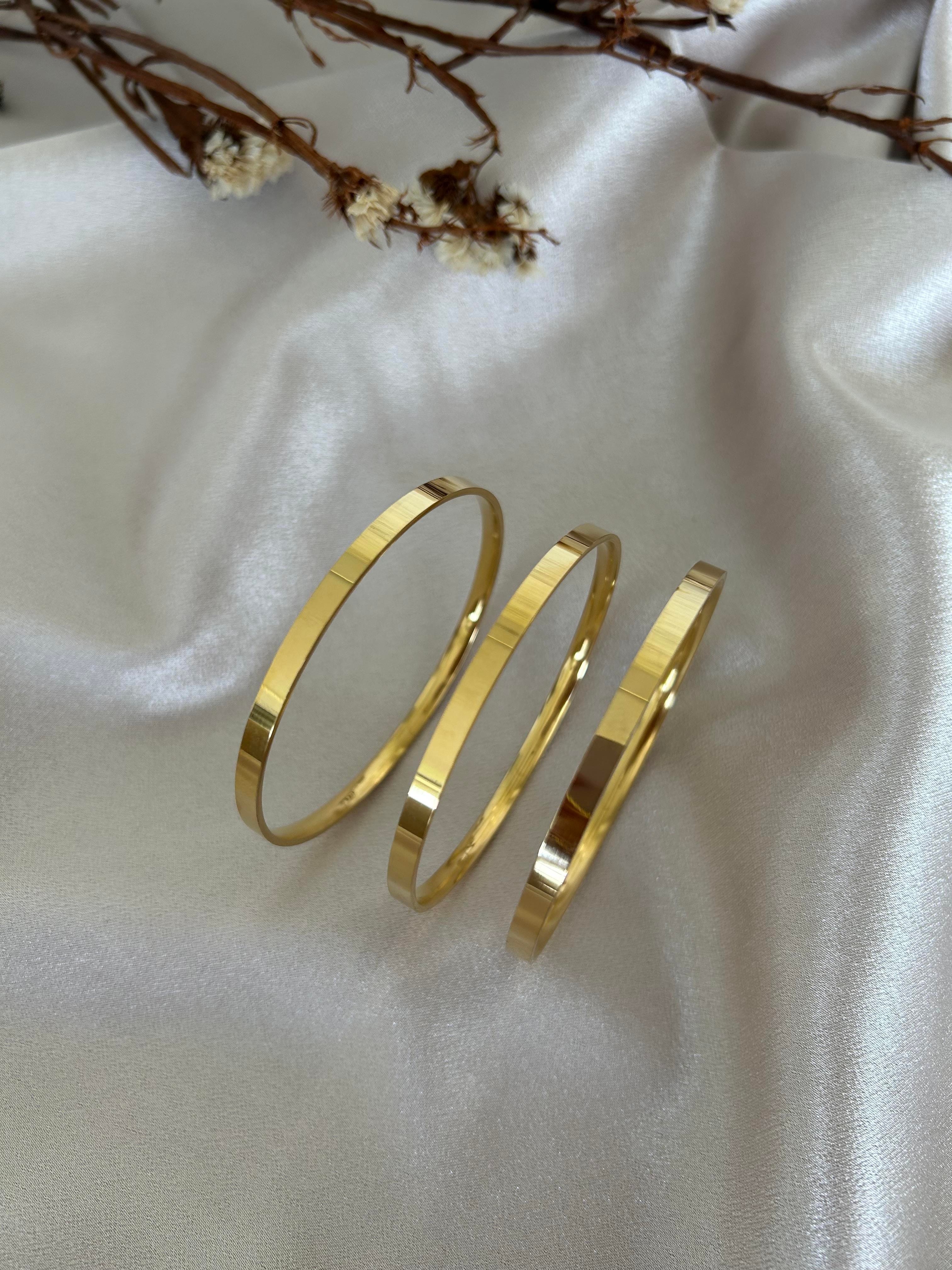 Ajda kalın model bilezik orta boy