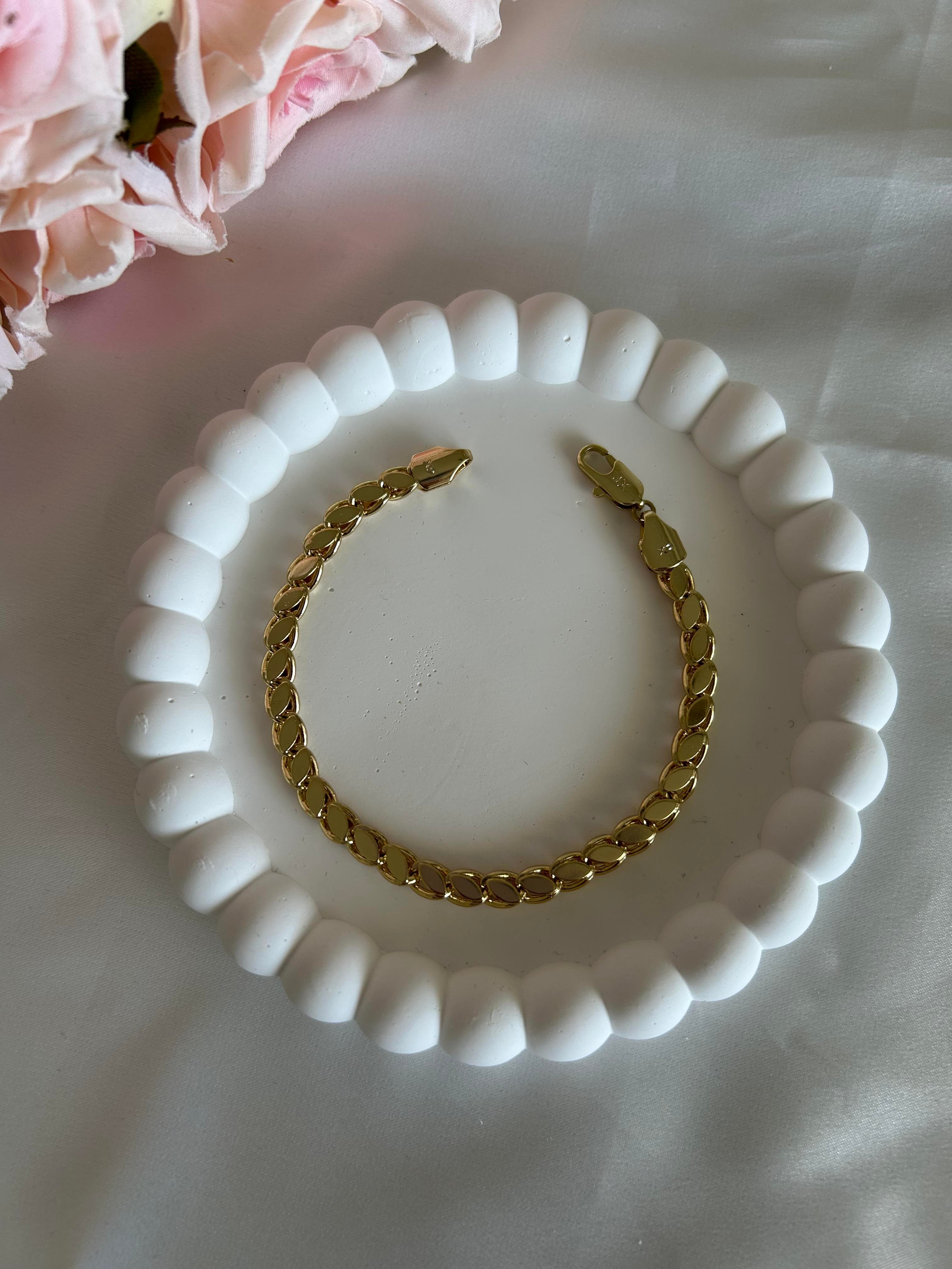 Arpa model 14K bileklik 