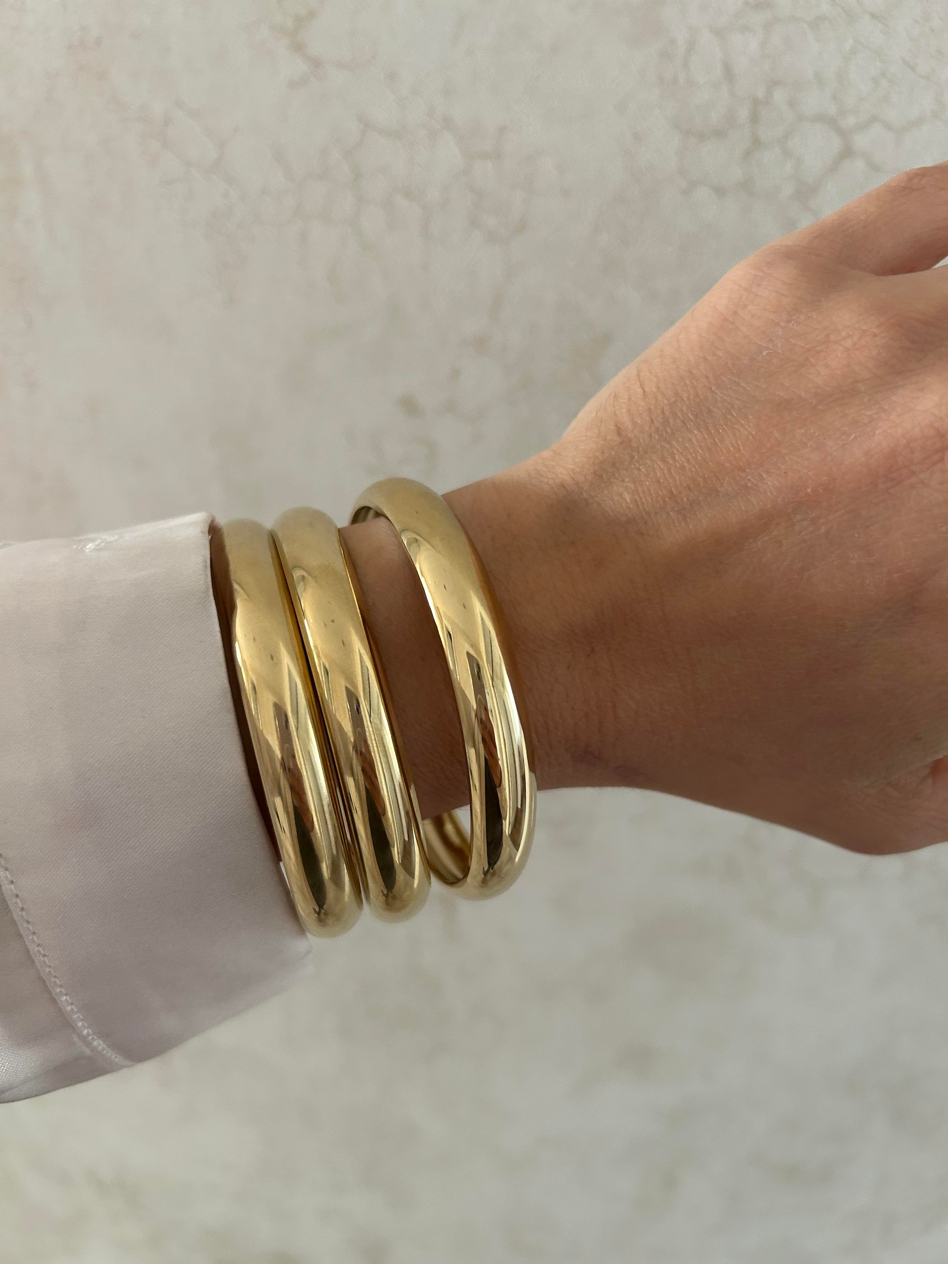 Bombeli model 14k bilezik